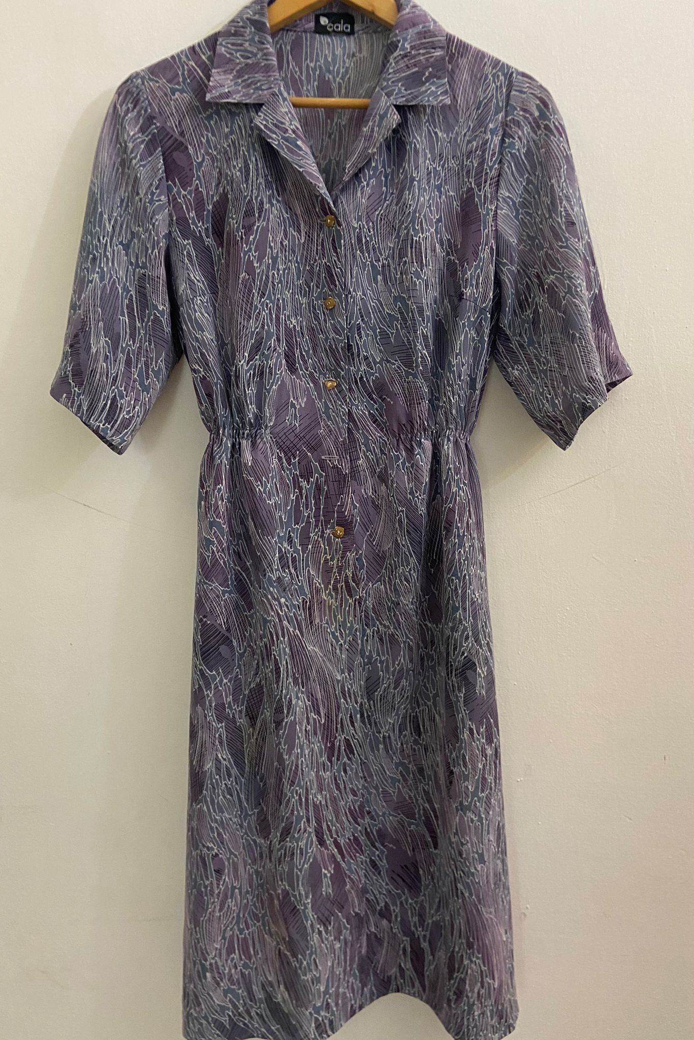 שמלת וינטג' סגולה