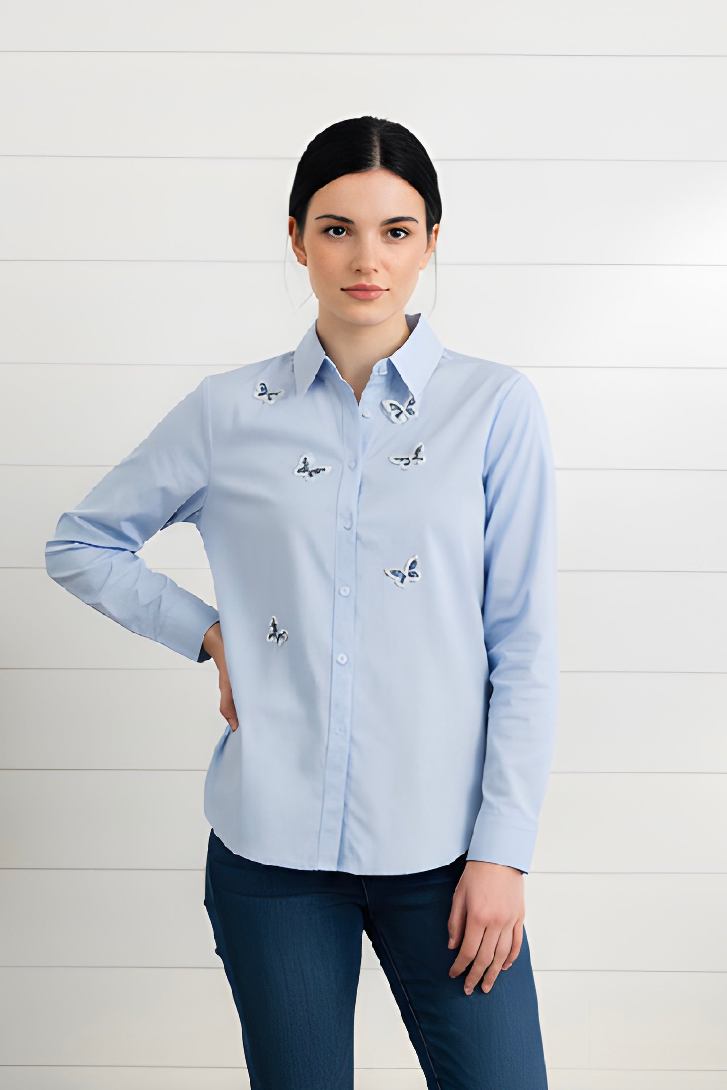 חולצת פרפרי סתו