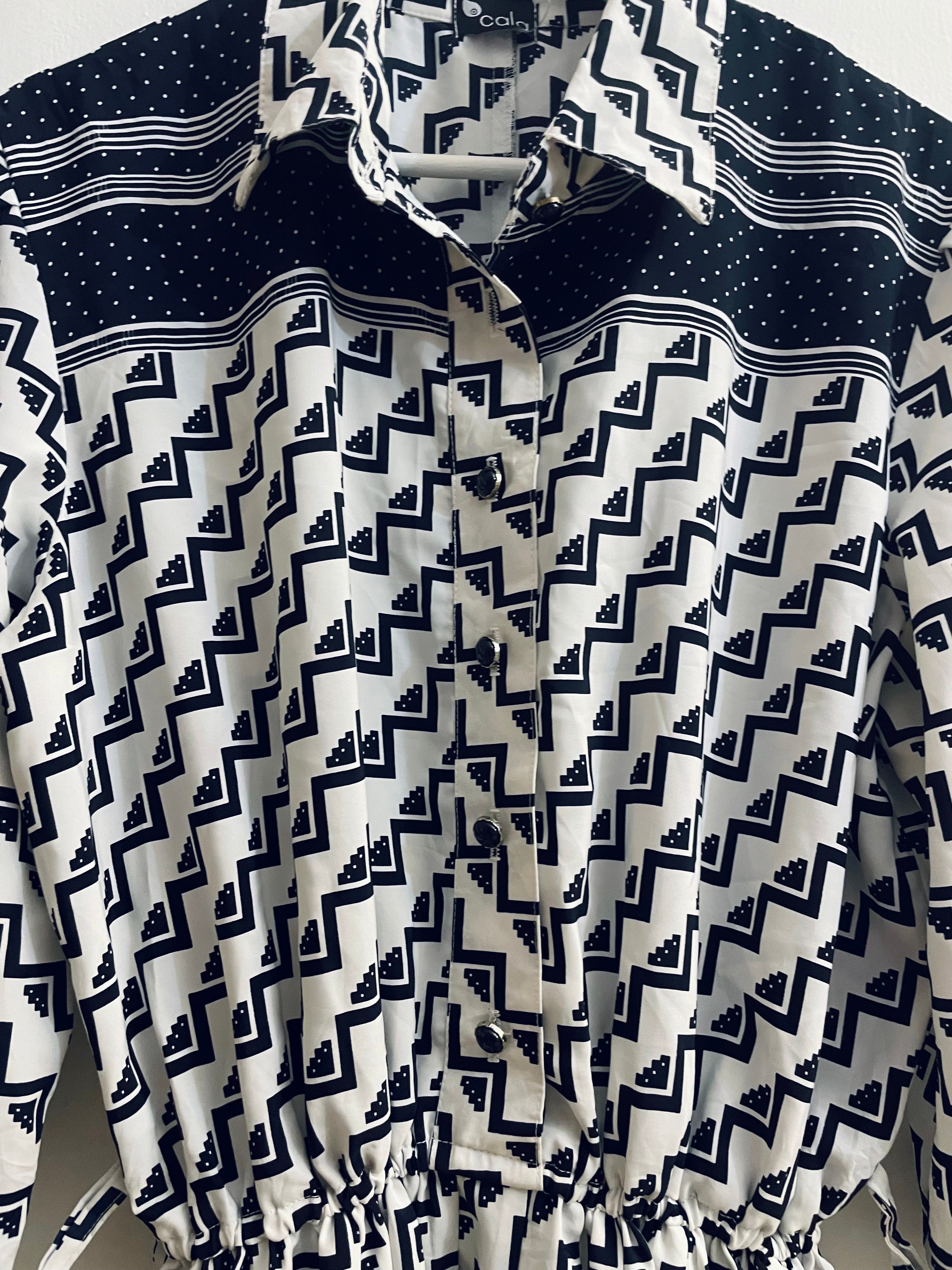 שמלת וינטג׳ פירמידות