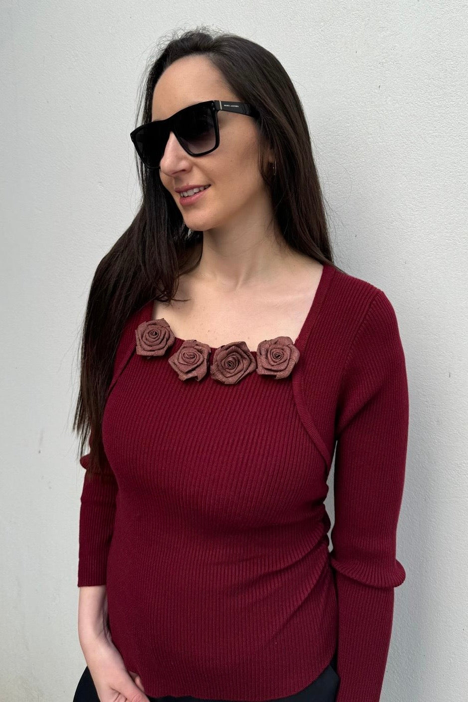 סריג 4 ורדים