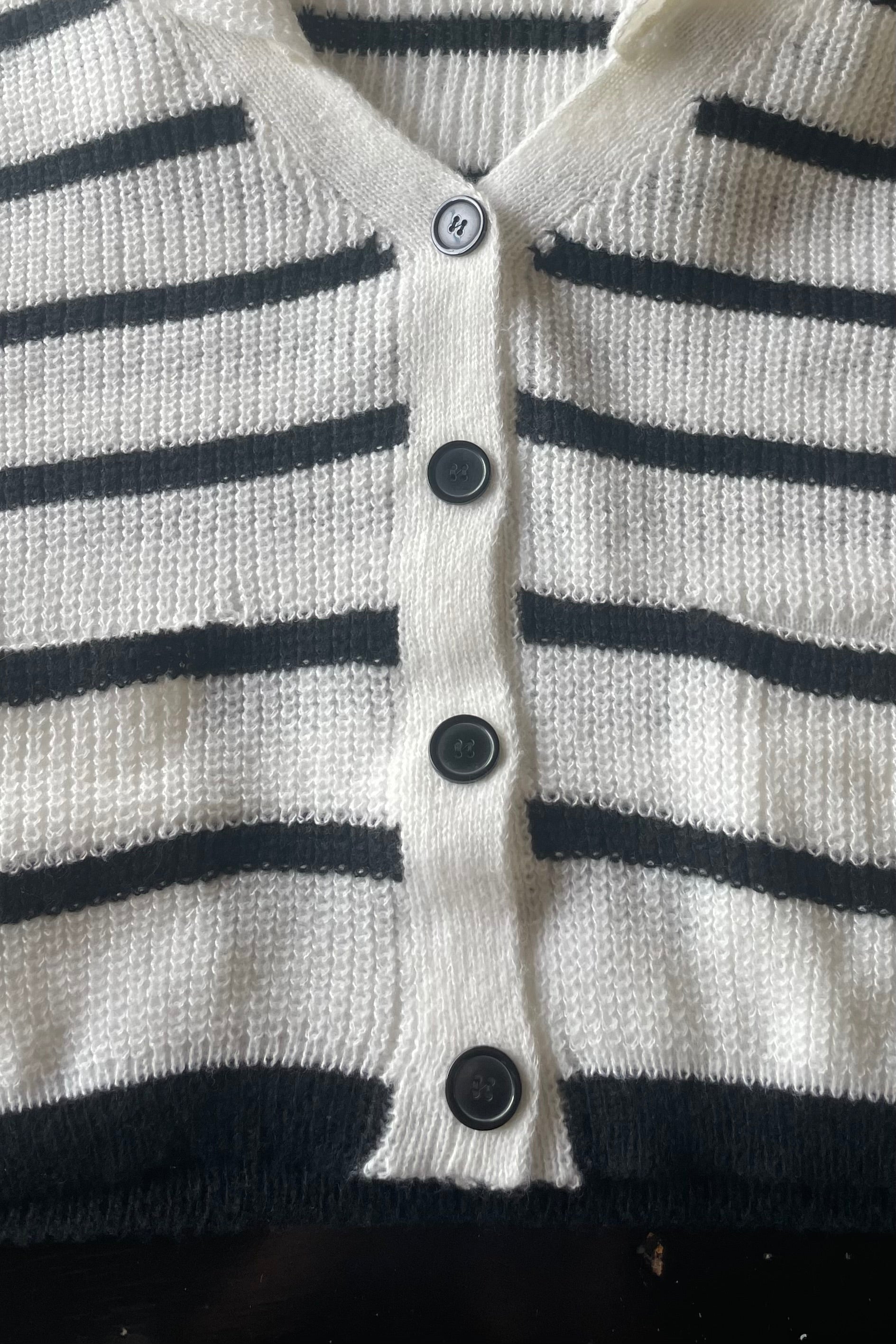 קרדיגן פסי רוחב