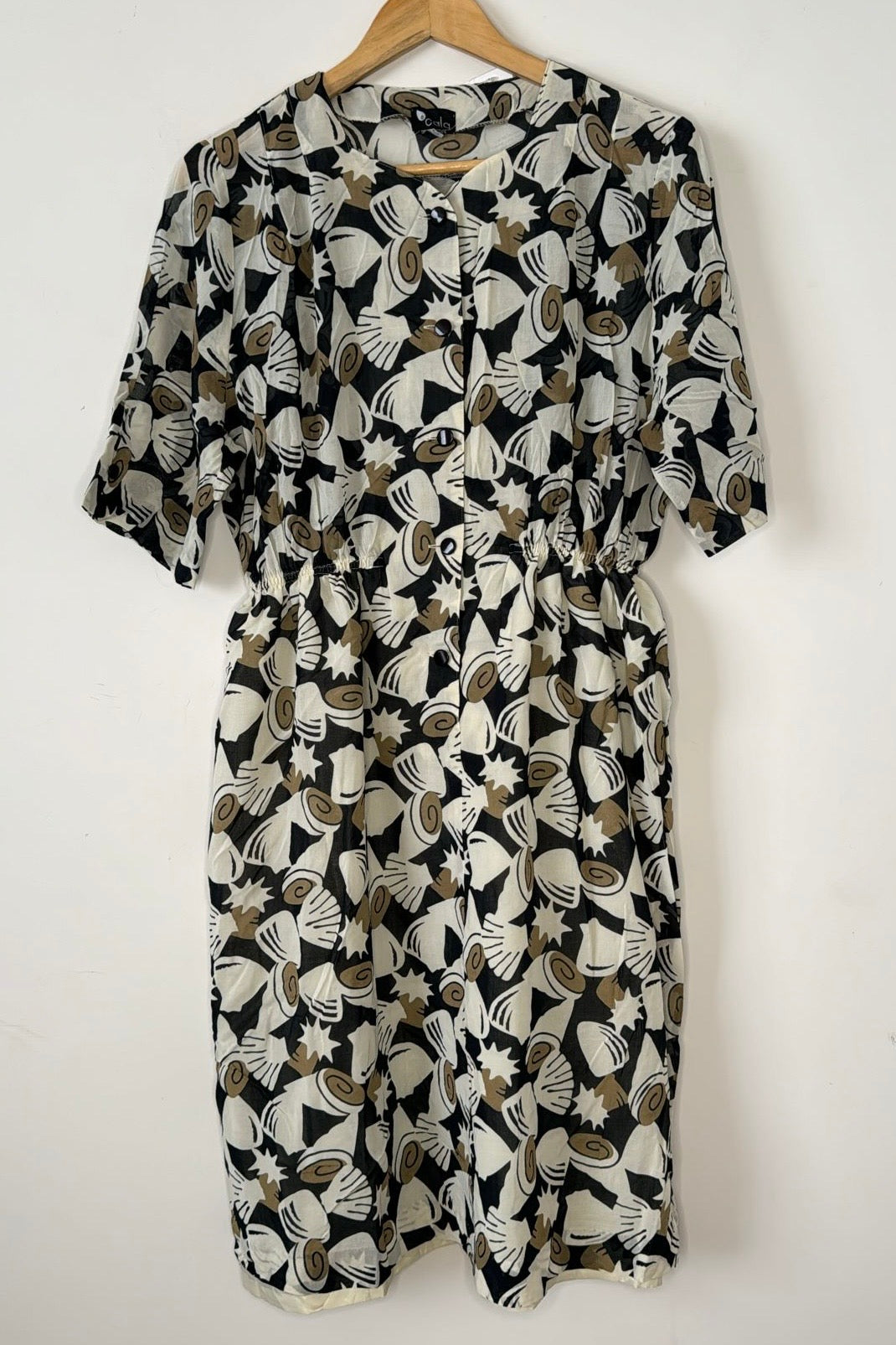 שמלת וינטג' גלילית