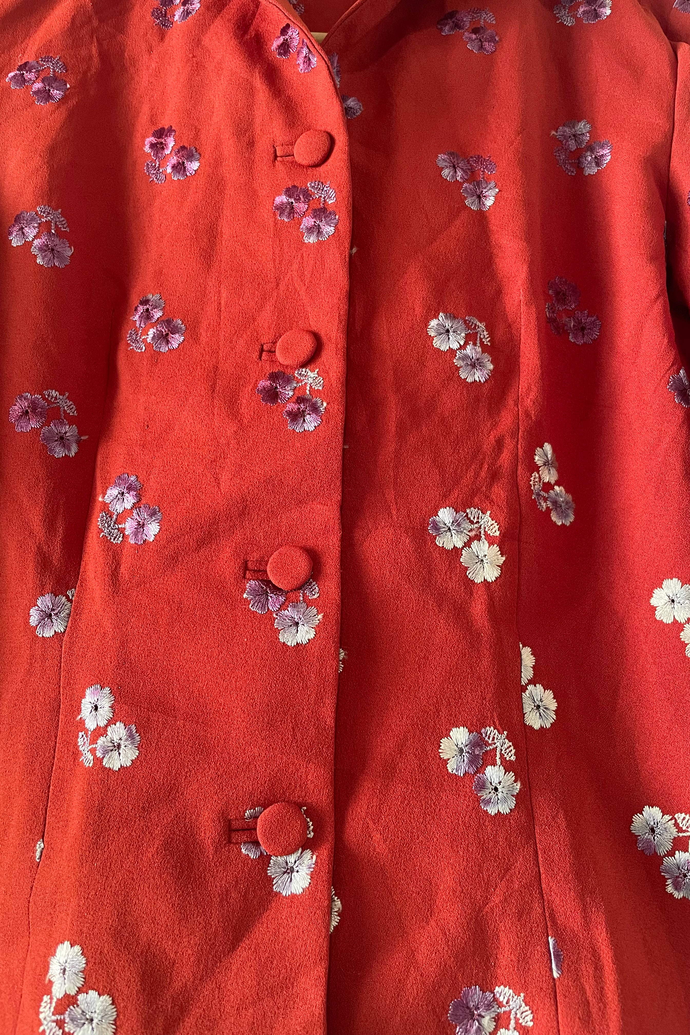 חולצת וינטג׳ אדמונית