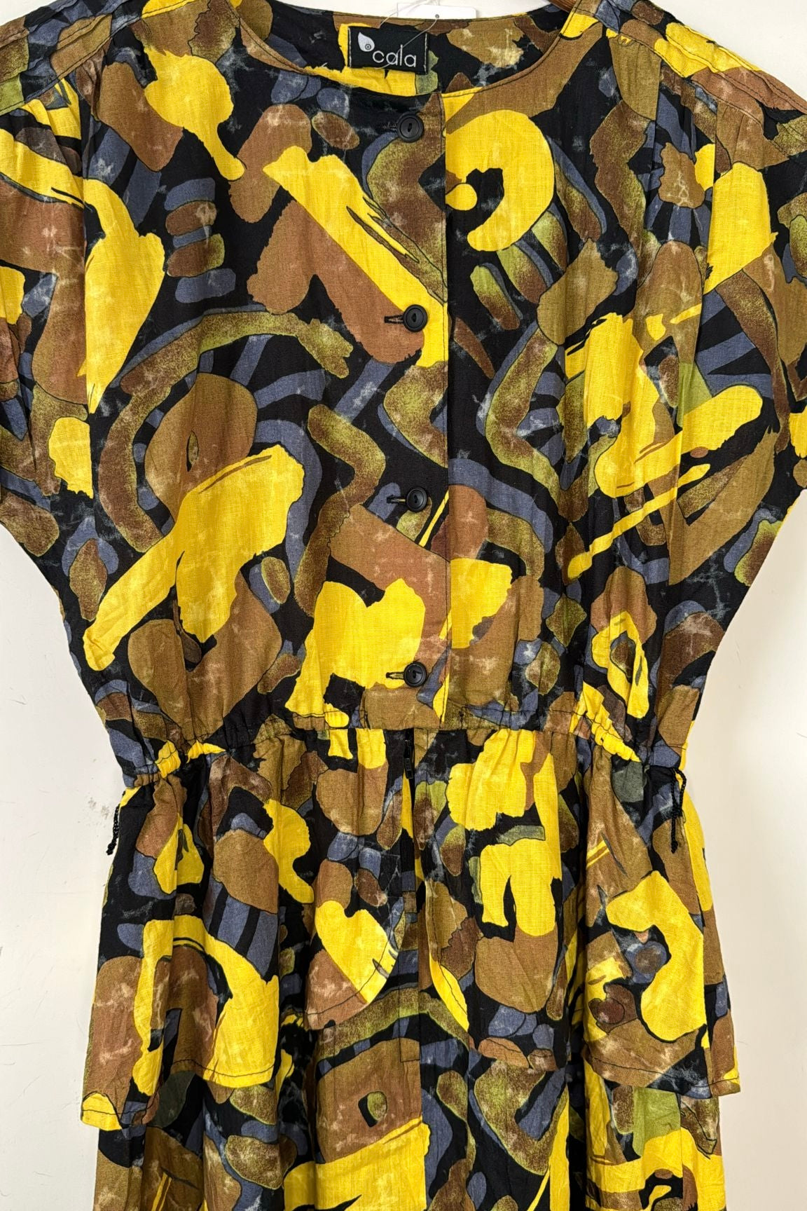 שמלת וינטג' מותן כפולה