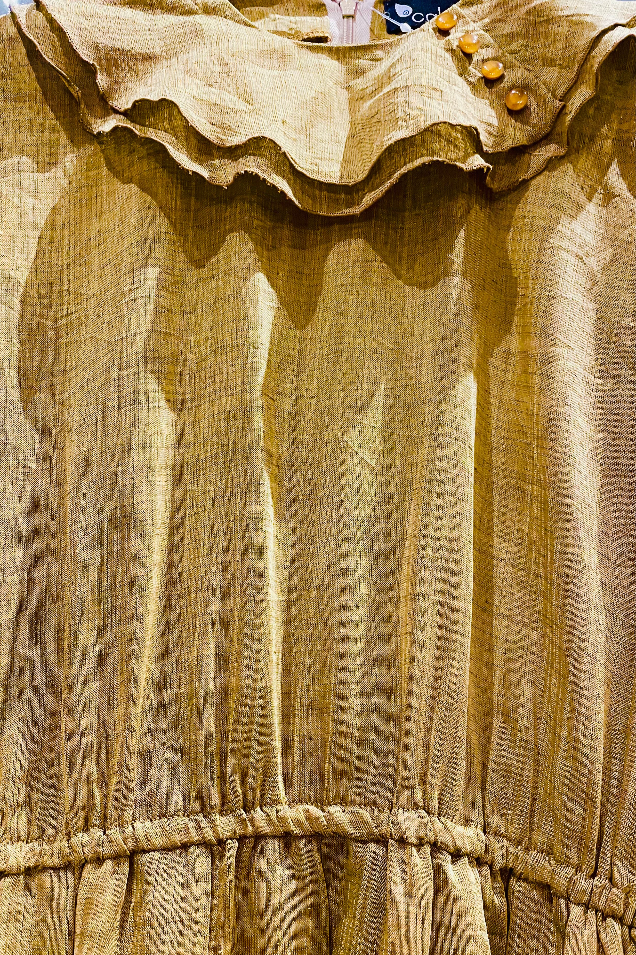 שמלת וינטג׳ לימונית