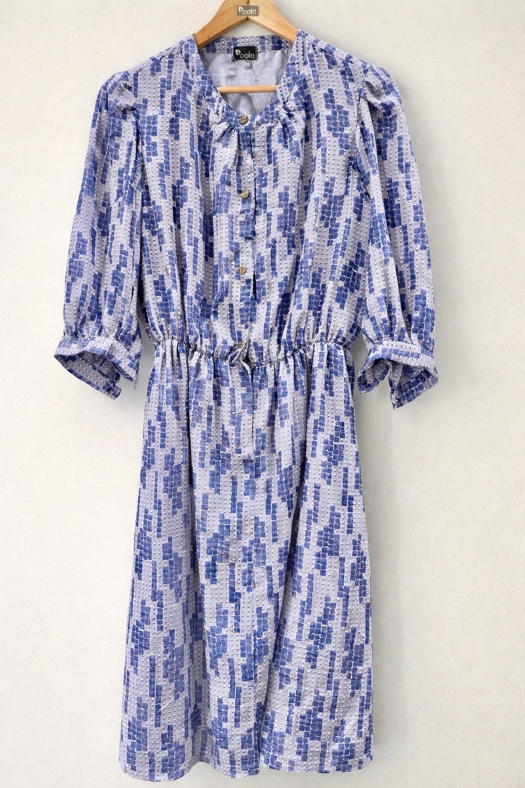 שמלת וינטג שבץ נא