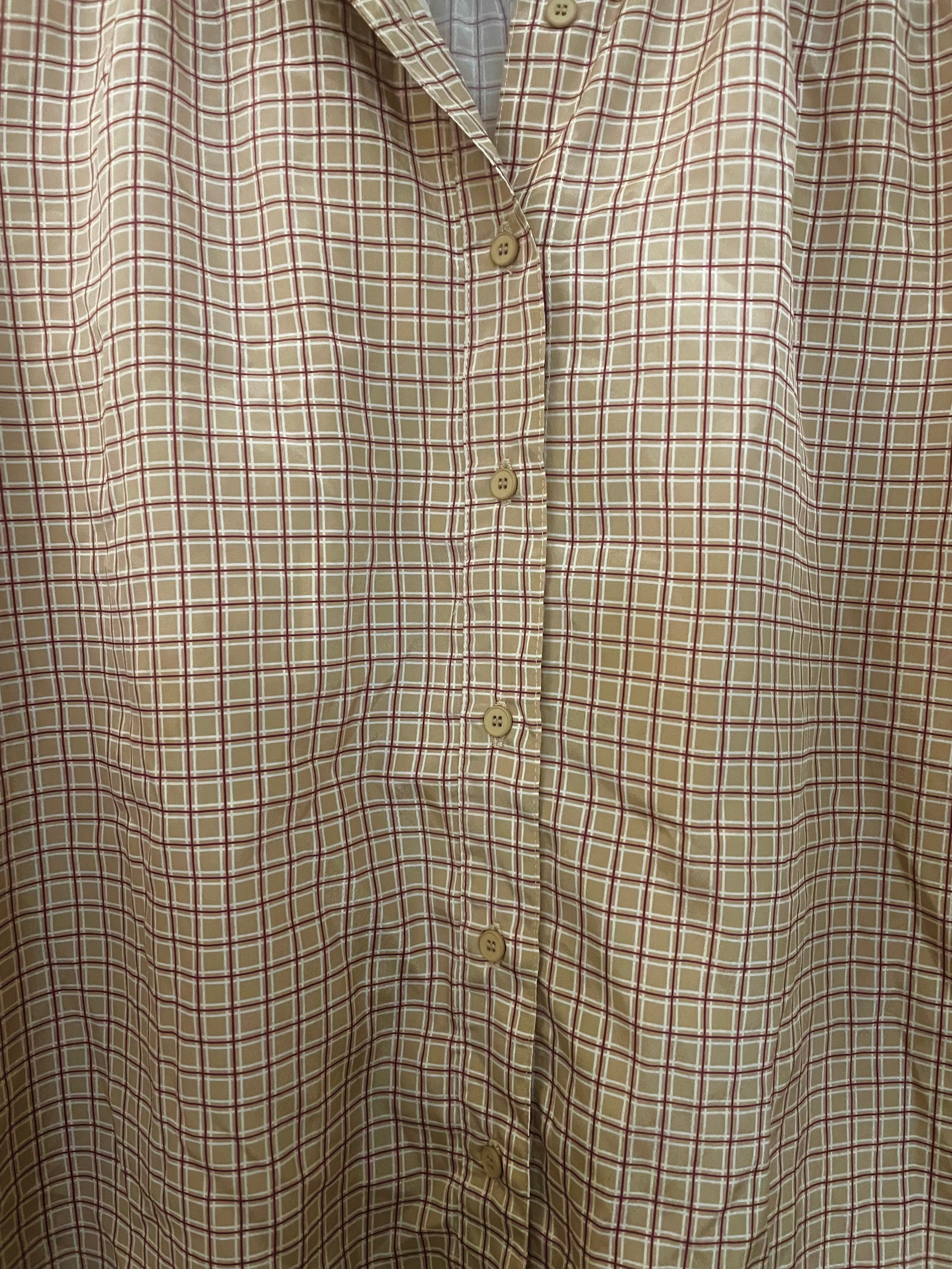 חולצת וינטג׳ שוקולד חלב