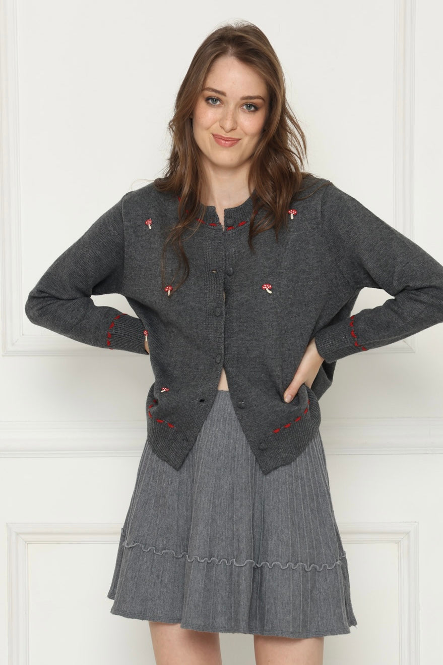 חצאית אפורה