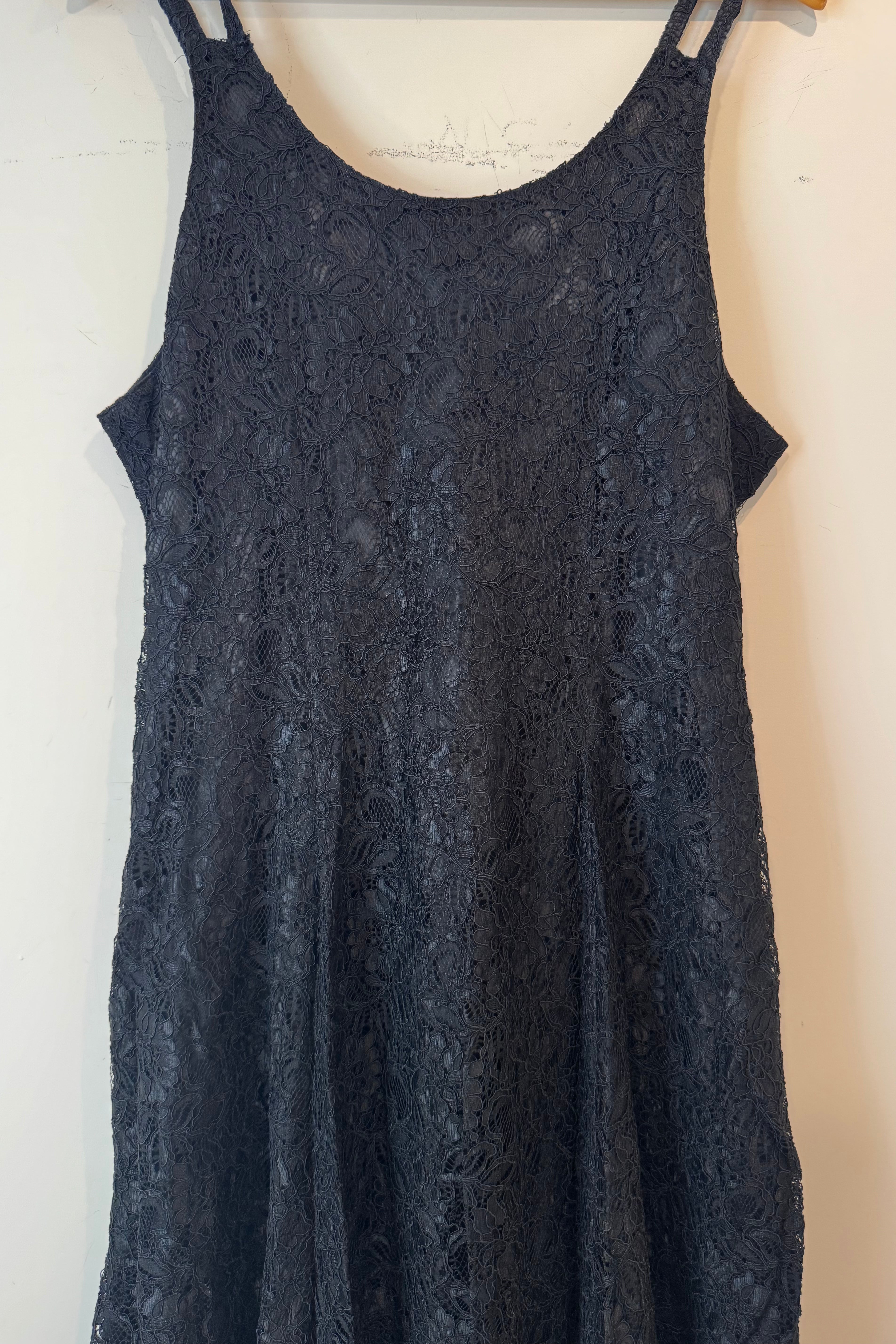 שמלת וינטג׳ קרושה שחור