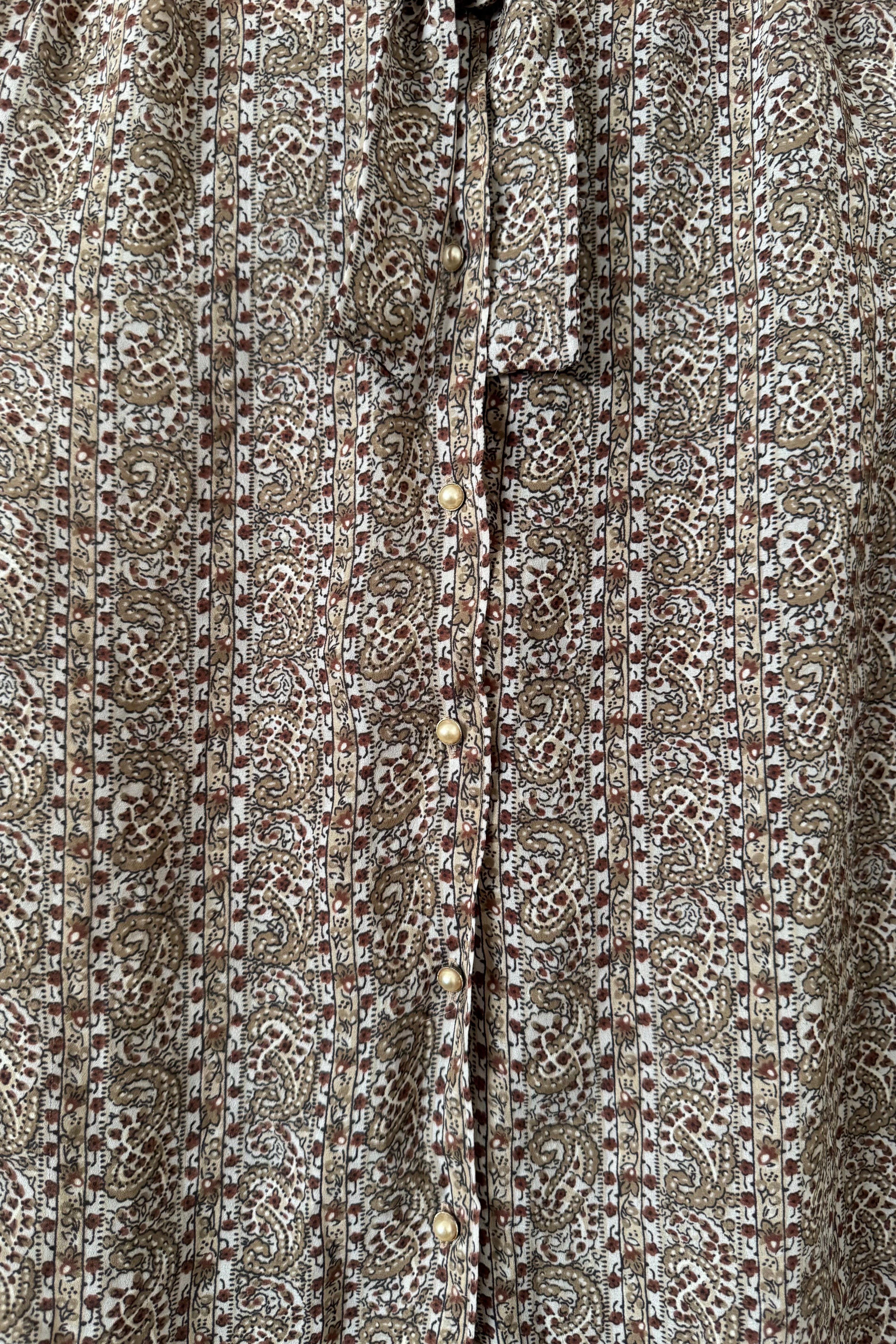 חולצת וינטג׳ חומים