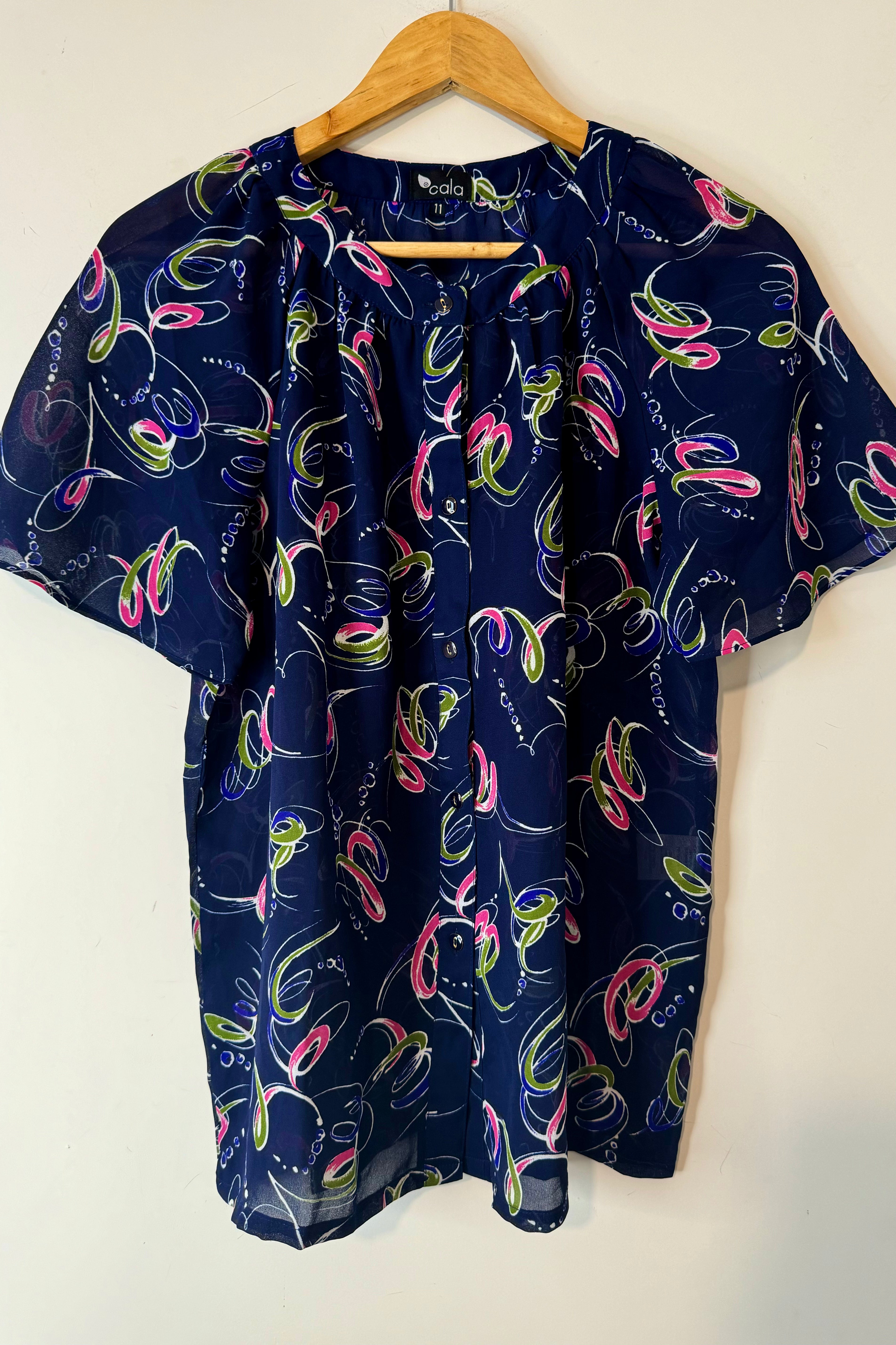 חולצת וינטג׳ ספירלה