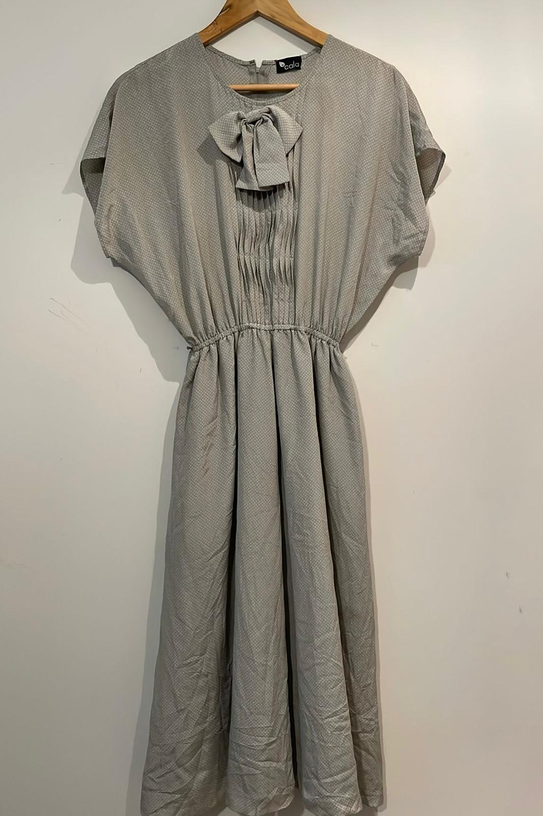 שמלת וינטג' פפיון וגלים