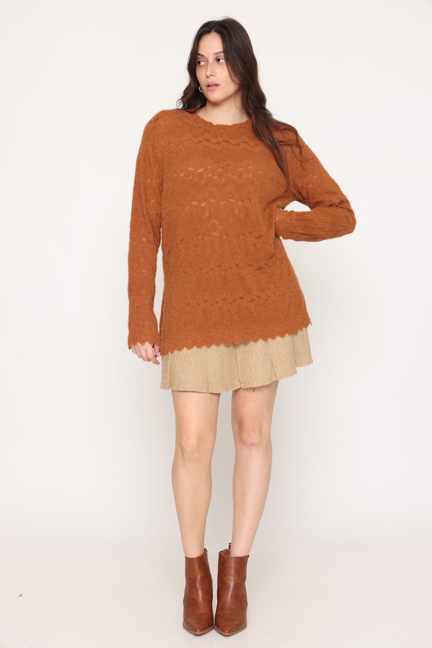 סריג קרושה עדין חורף