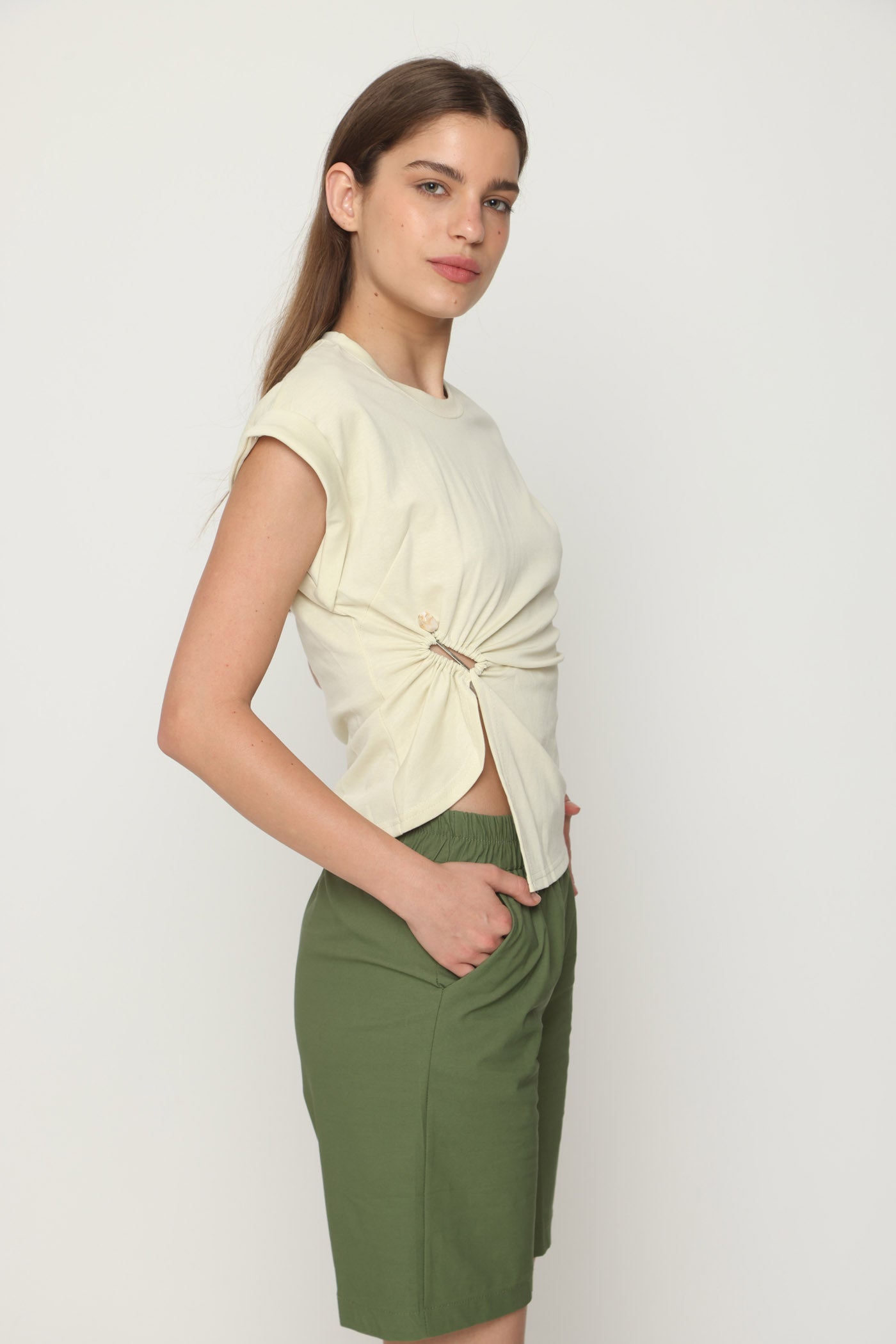 חולצת לולאת צד