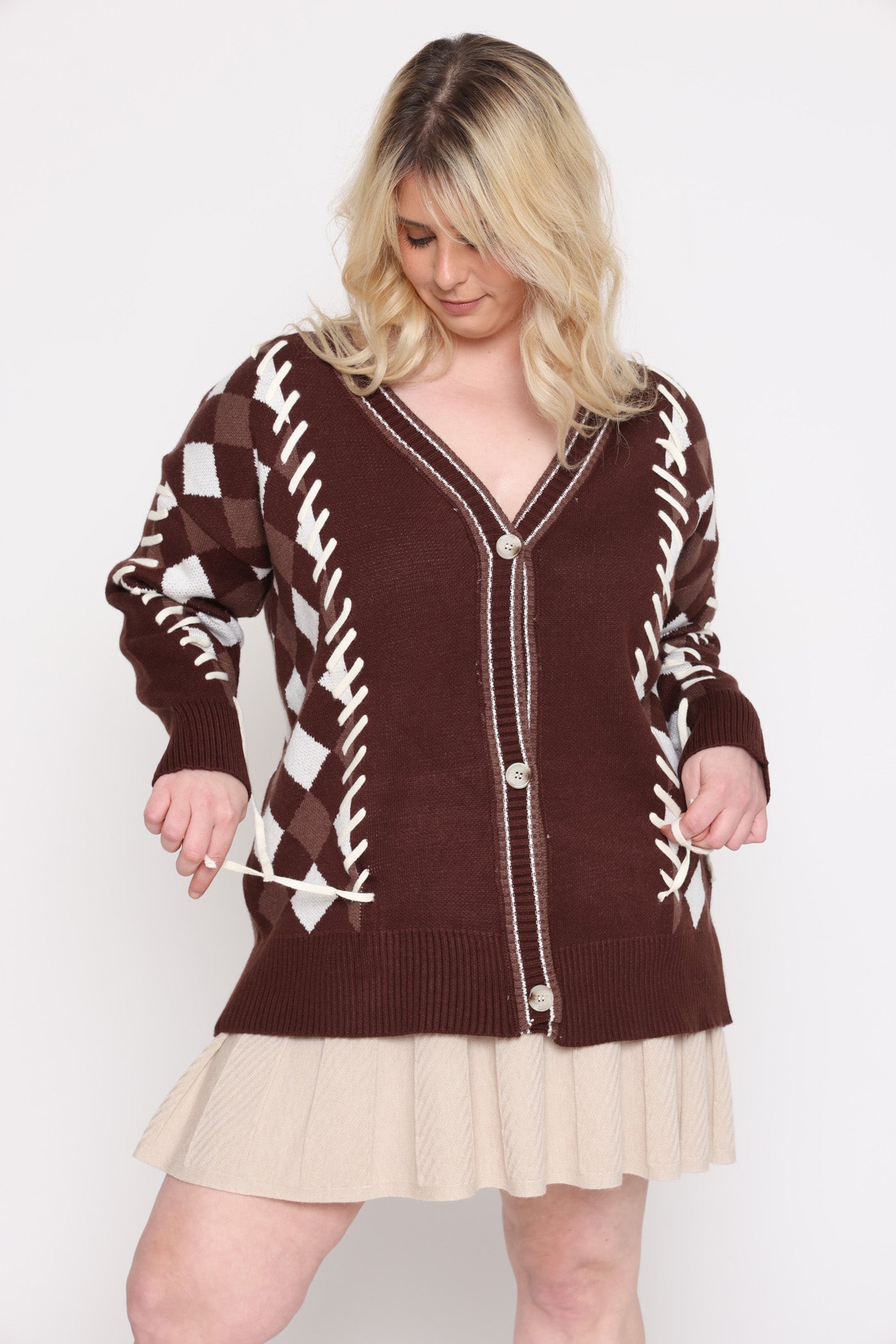 ג'קט צמר תפרים חורף