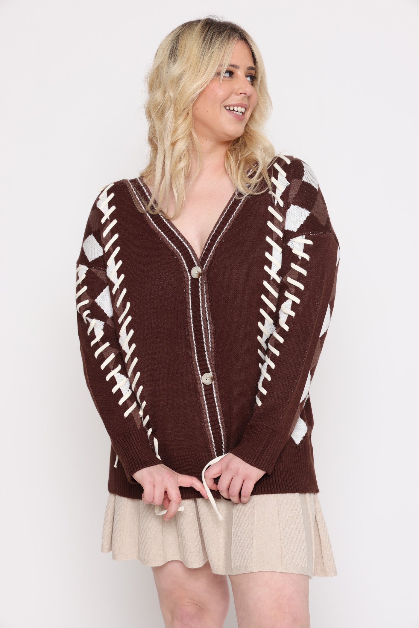 ג'קט צמר תפרים חורף