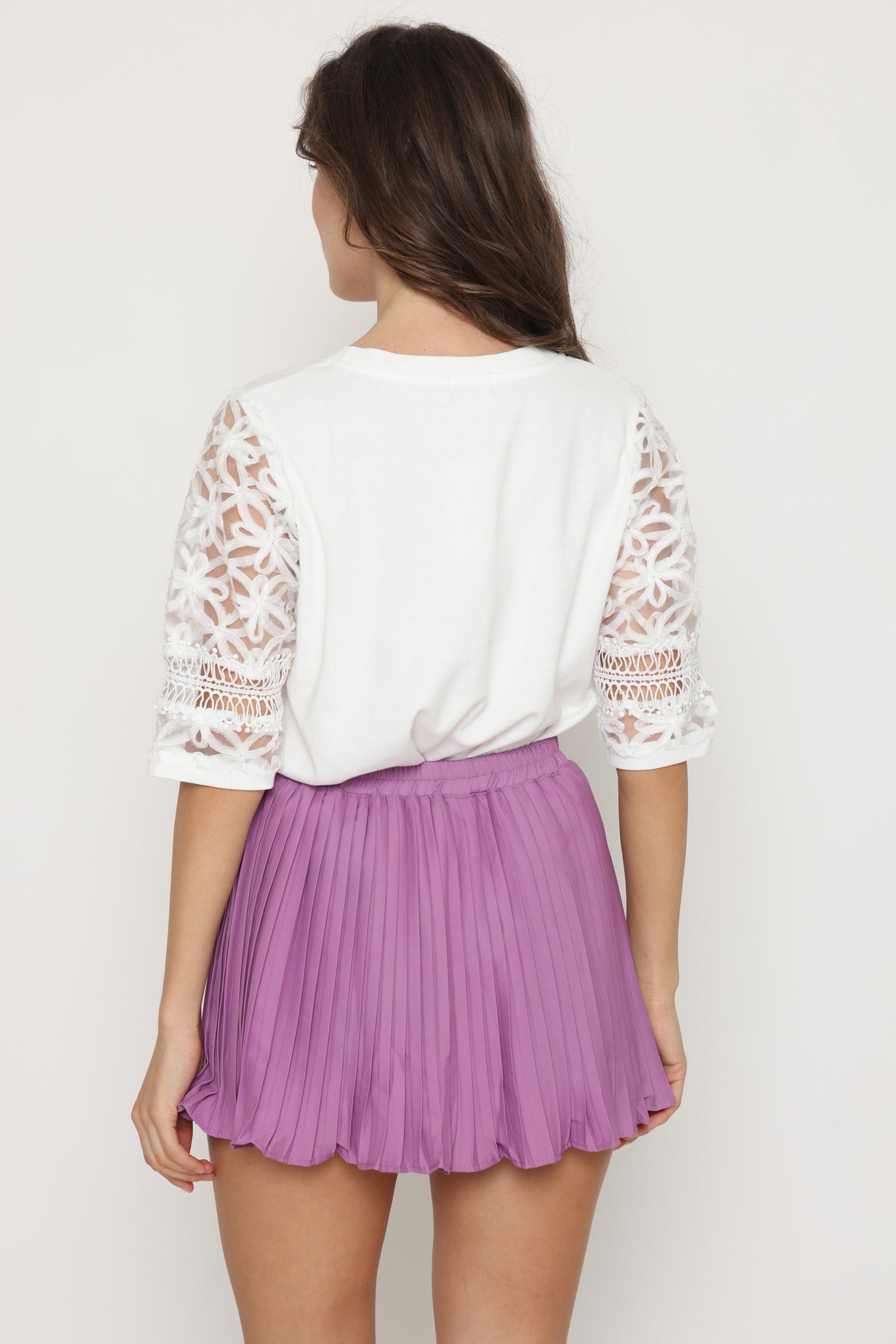 חצאית מיני פליסה