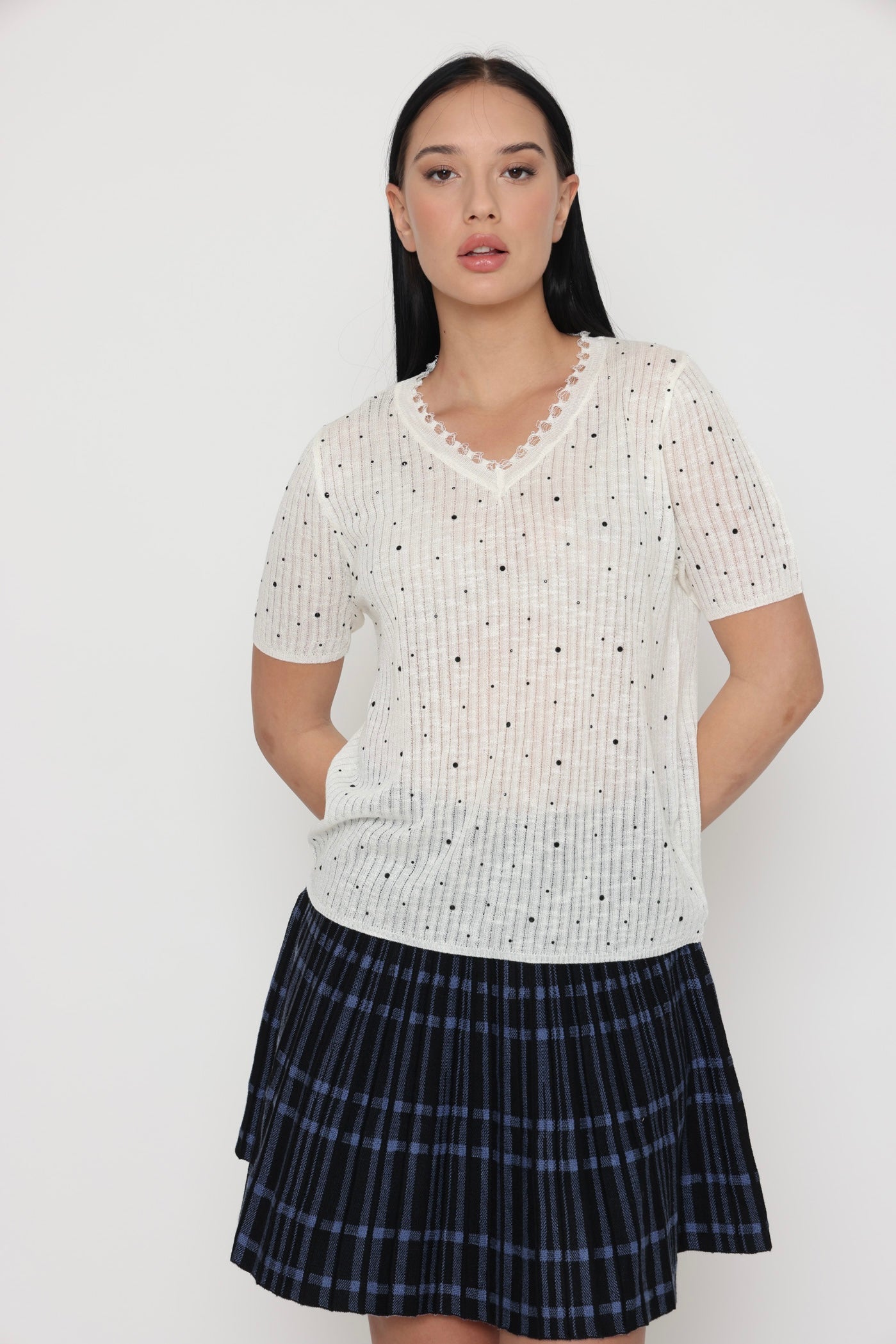 סריג ניקוד שחור