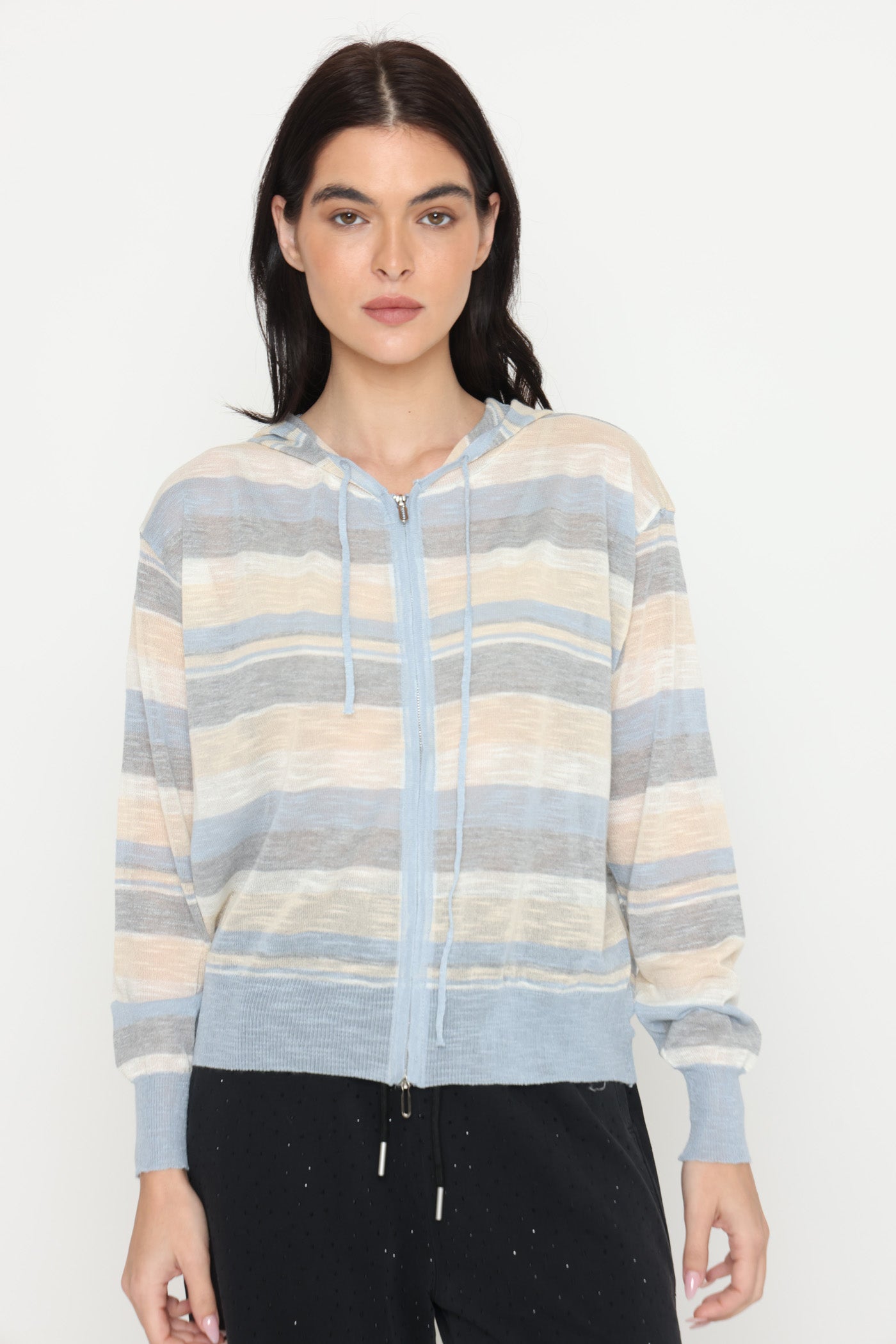 קרדיגן פסי בהירות