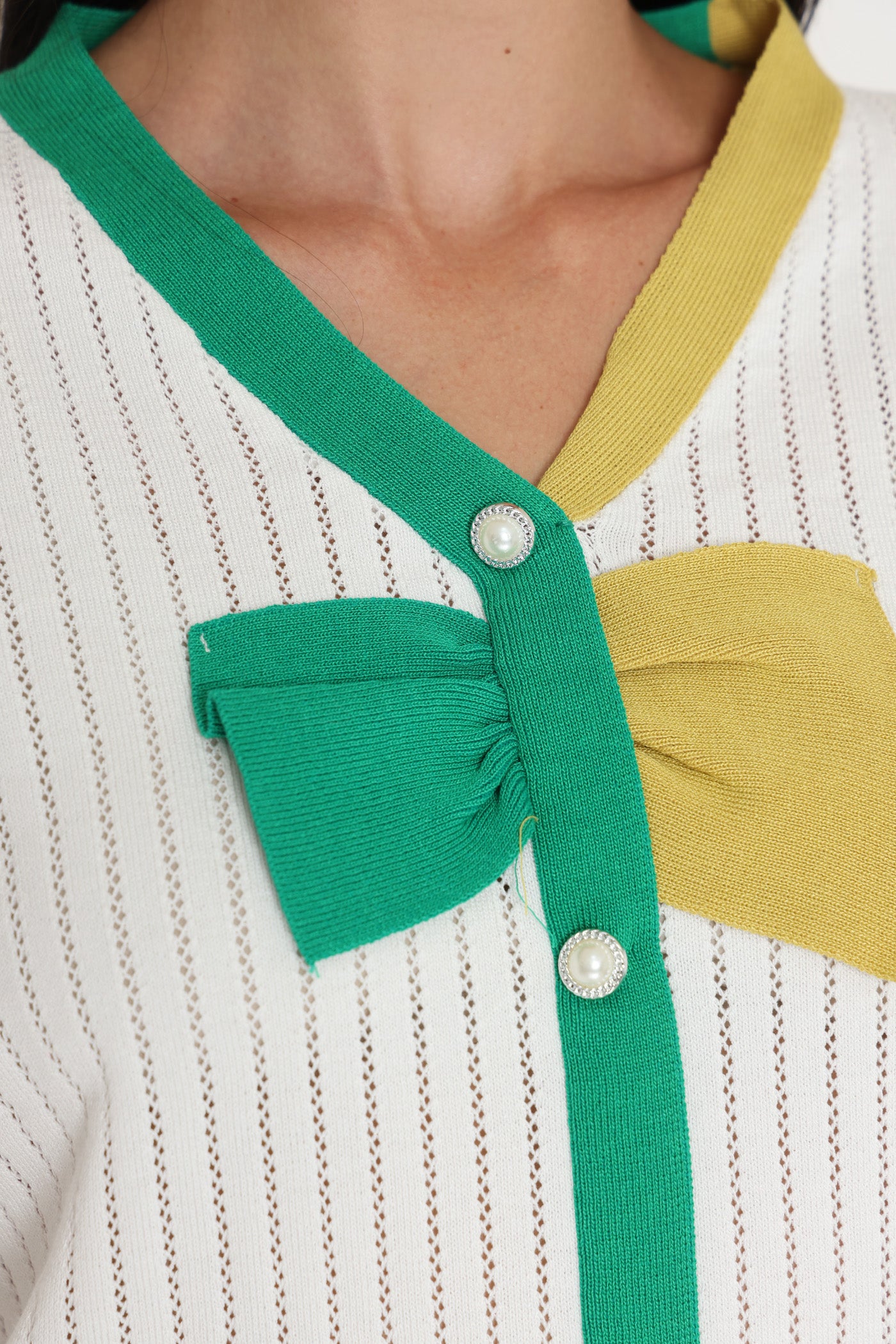 קרדיגן פפיון חצי חצי