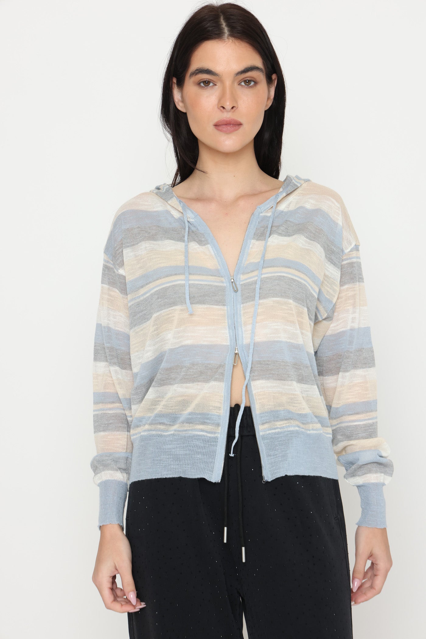 קרדיגן פסי בהירות