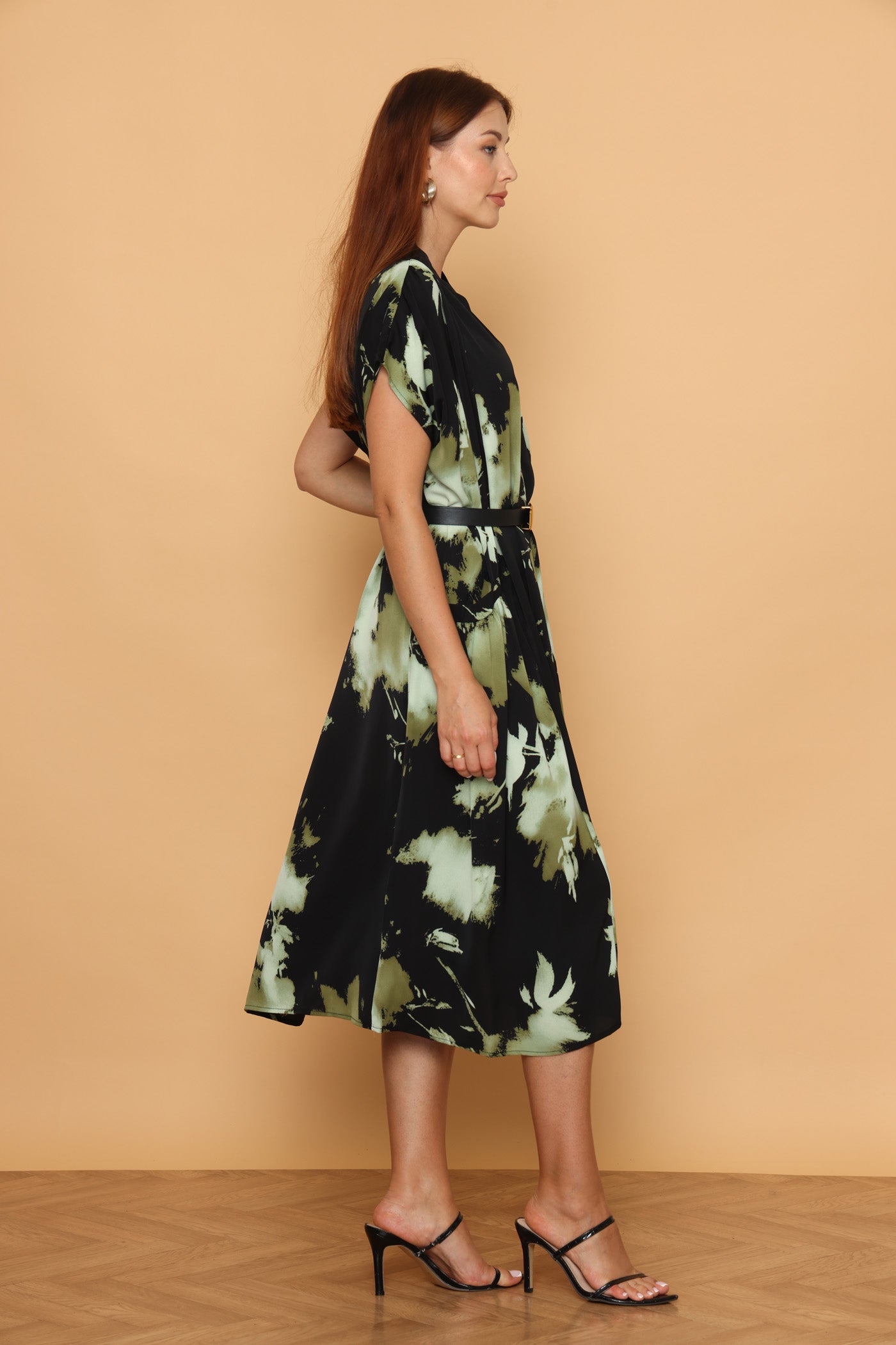 שמלה דרמה ירוקה