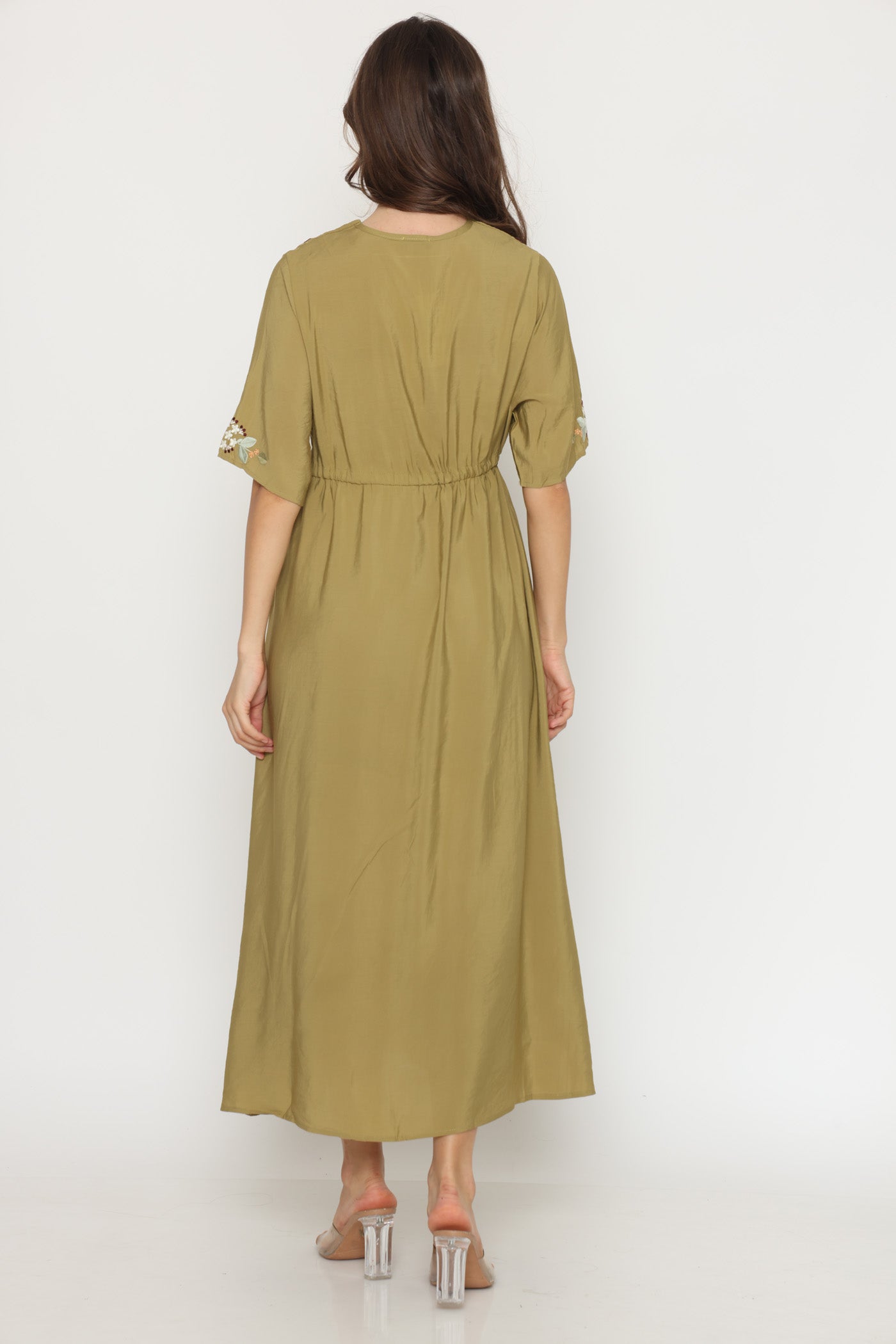 שמלה רקמה רומנטית