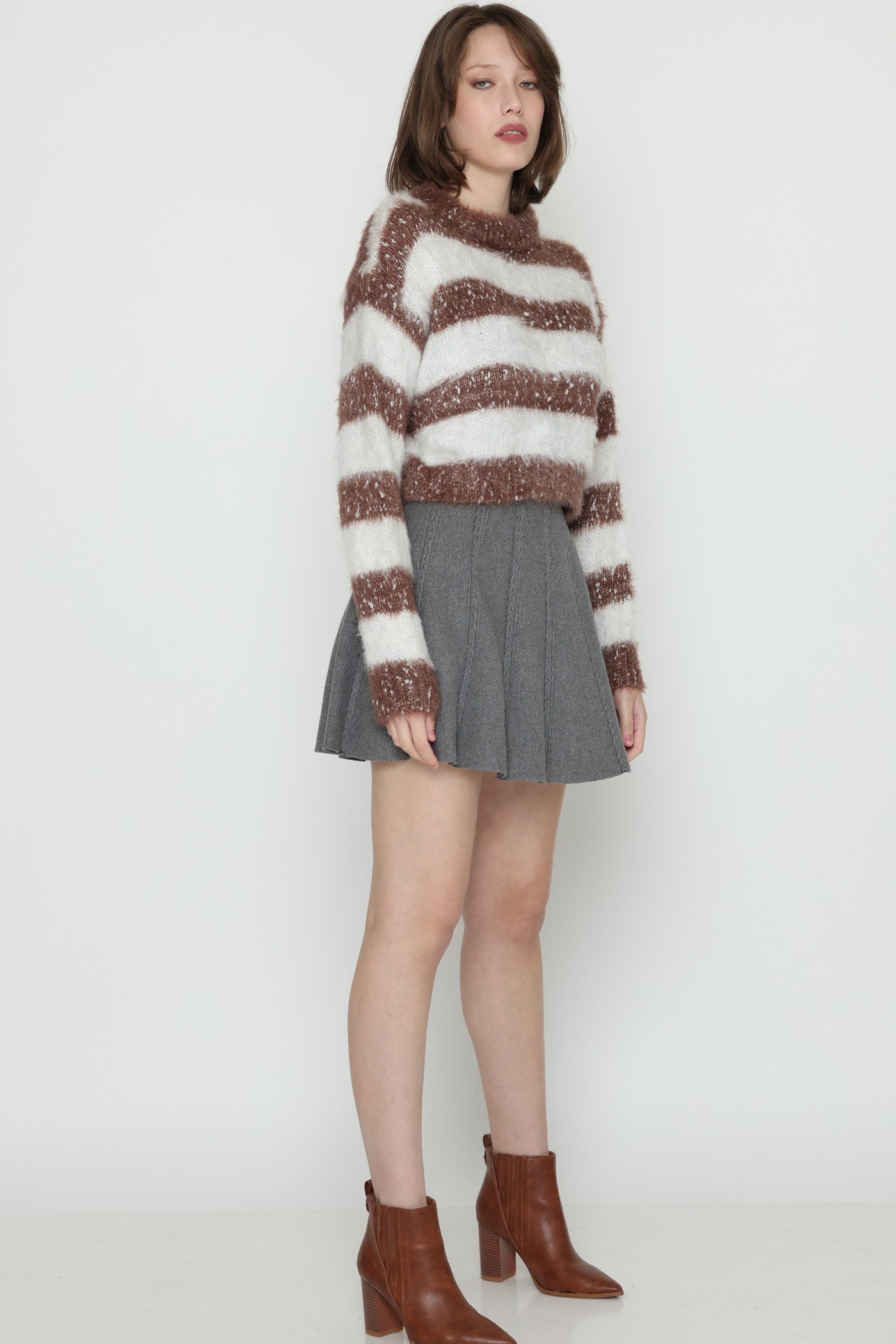 סריג פסים צמרירי