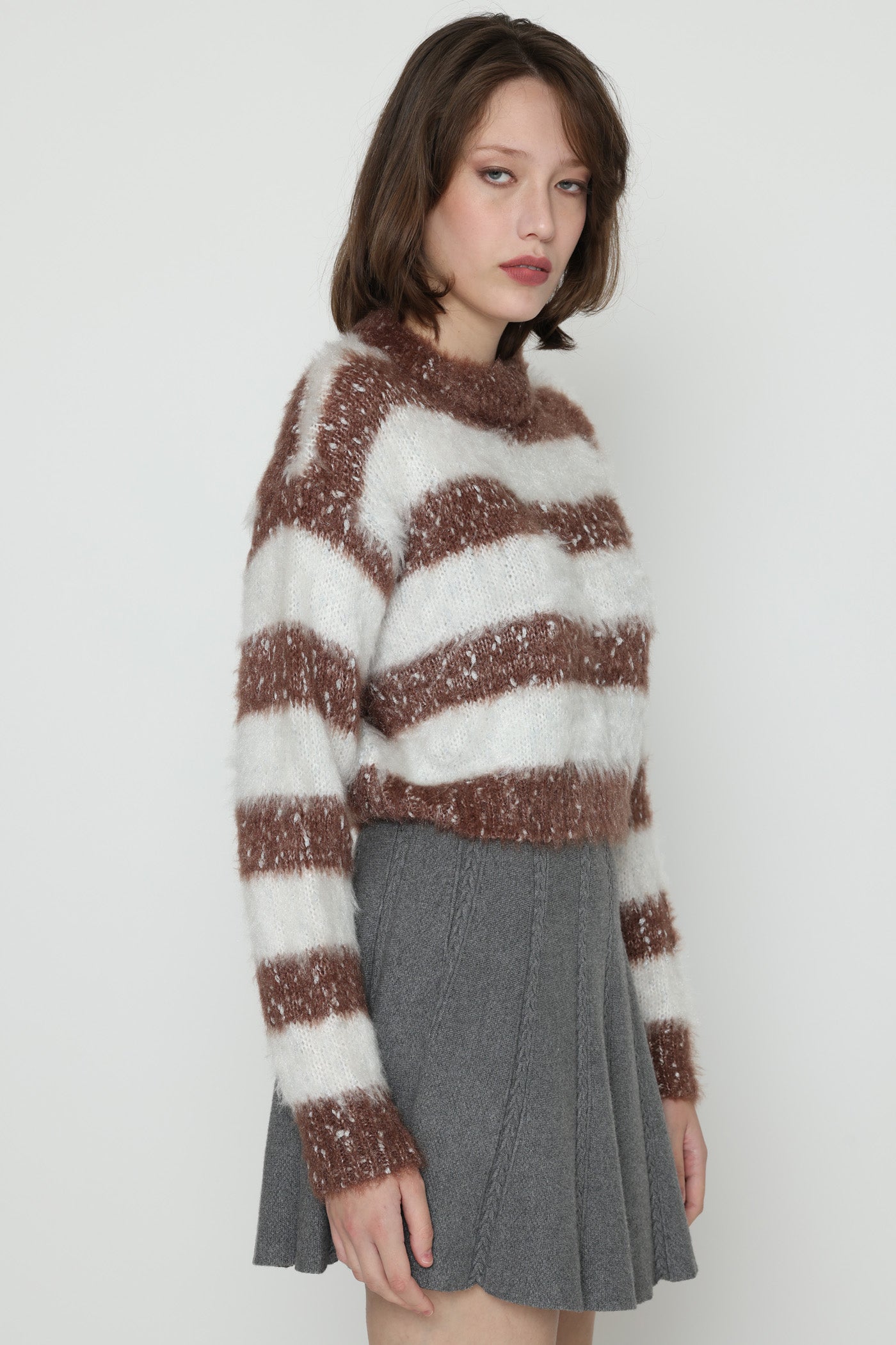 סריג פסים צמרירי