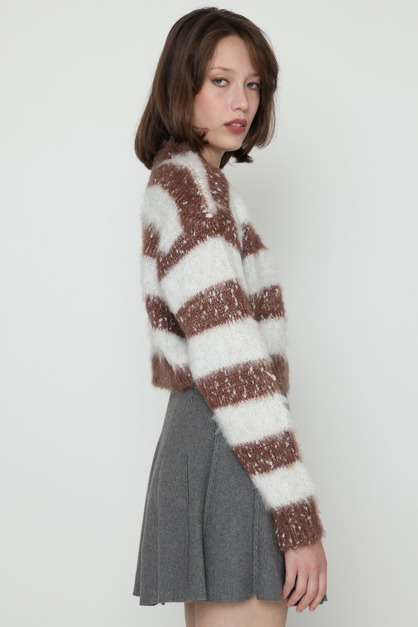 סריג פסים צמרירי