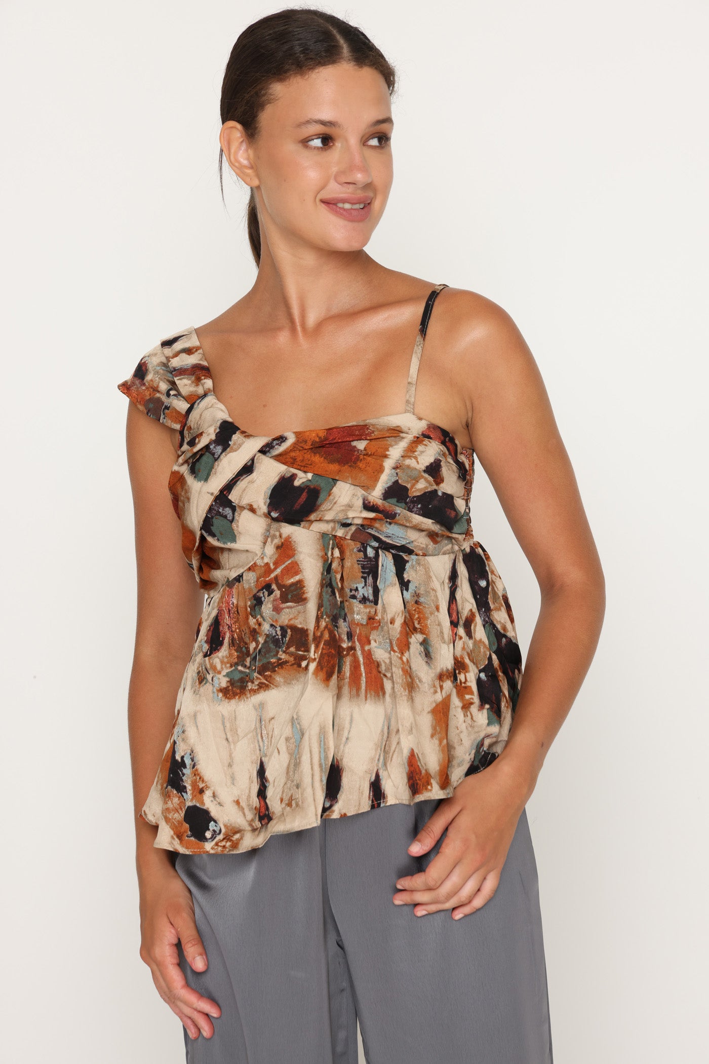 גופיית חד כתף עבה