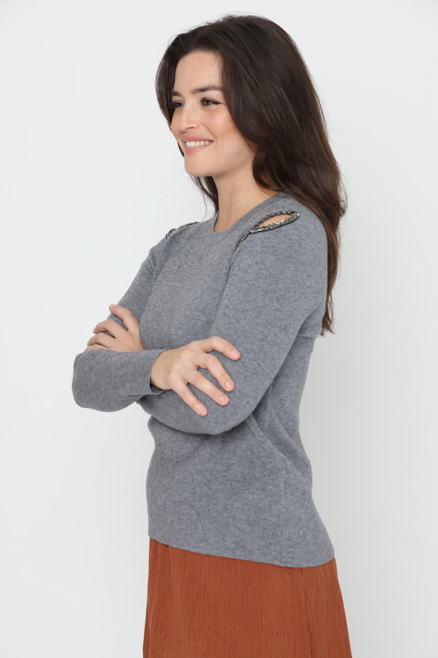 סריג לולאות כתף