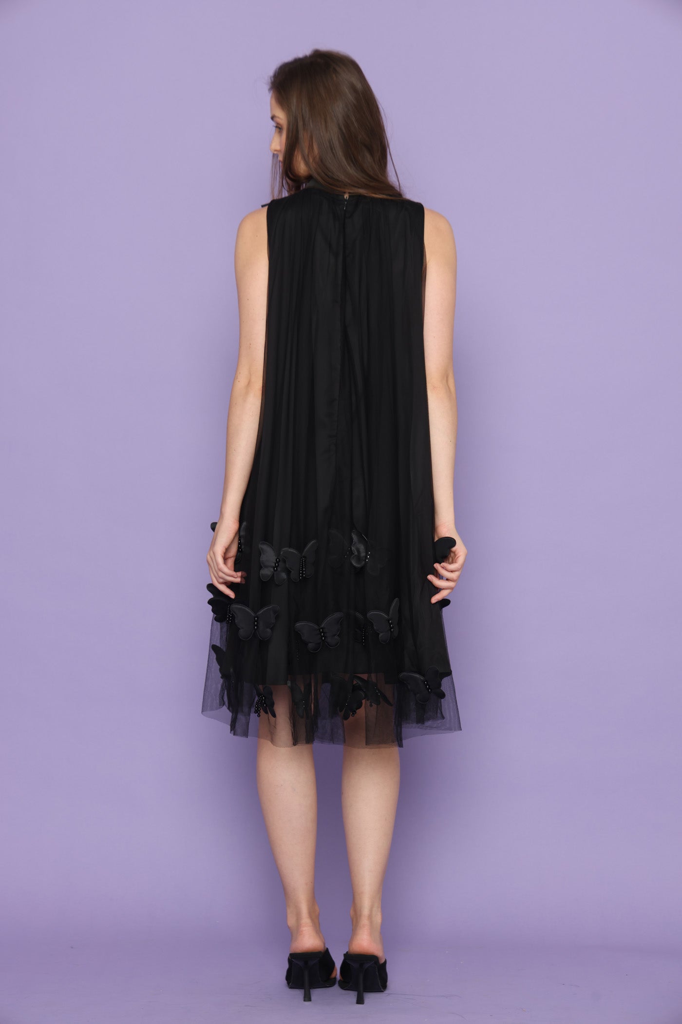 שמלת ערב פרפרים