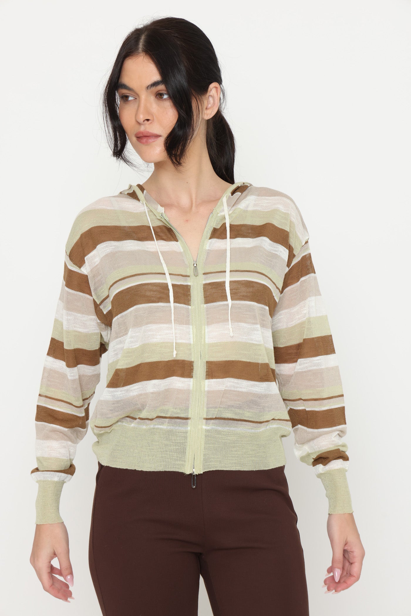 קרדיגן פסי בהירות