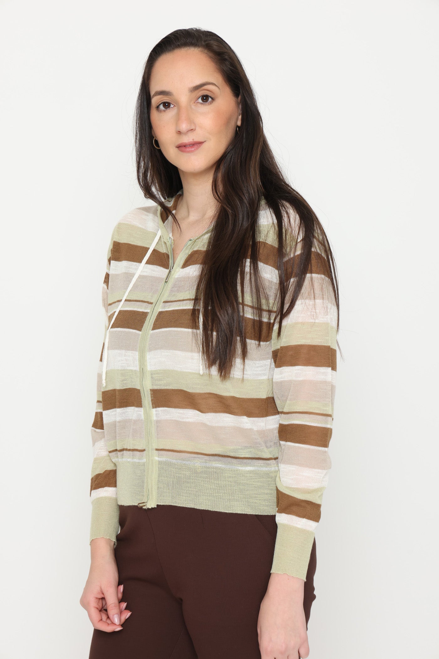 קרדיגן פסי בהירות