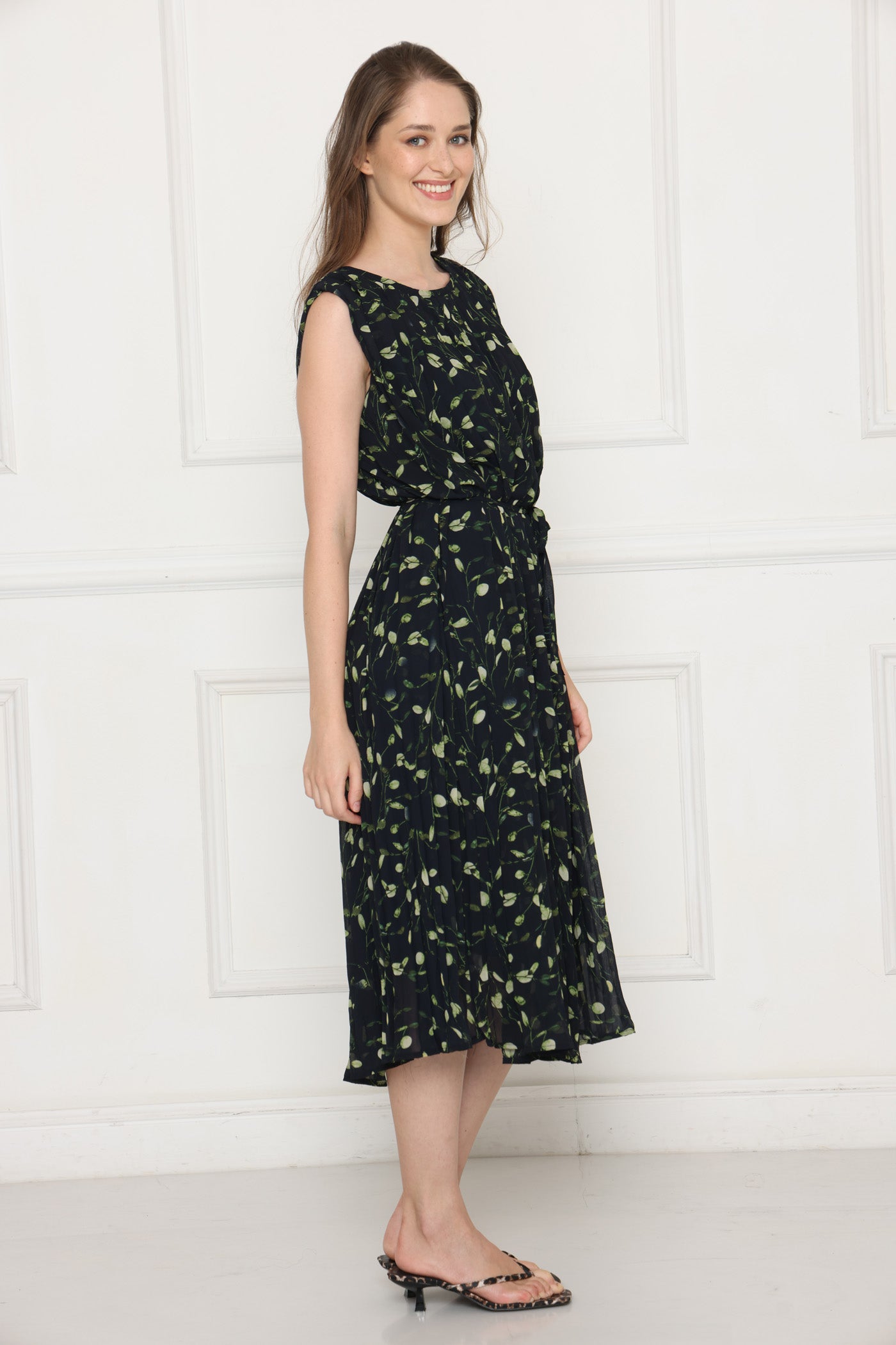 שמלת עלי גוון