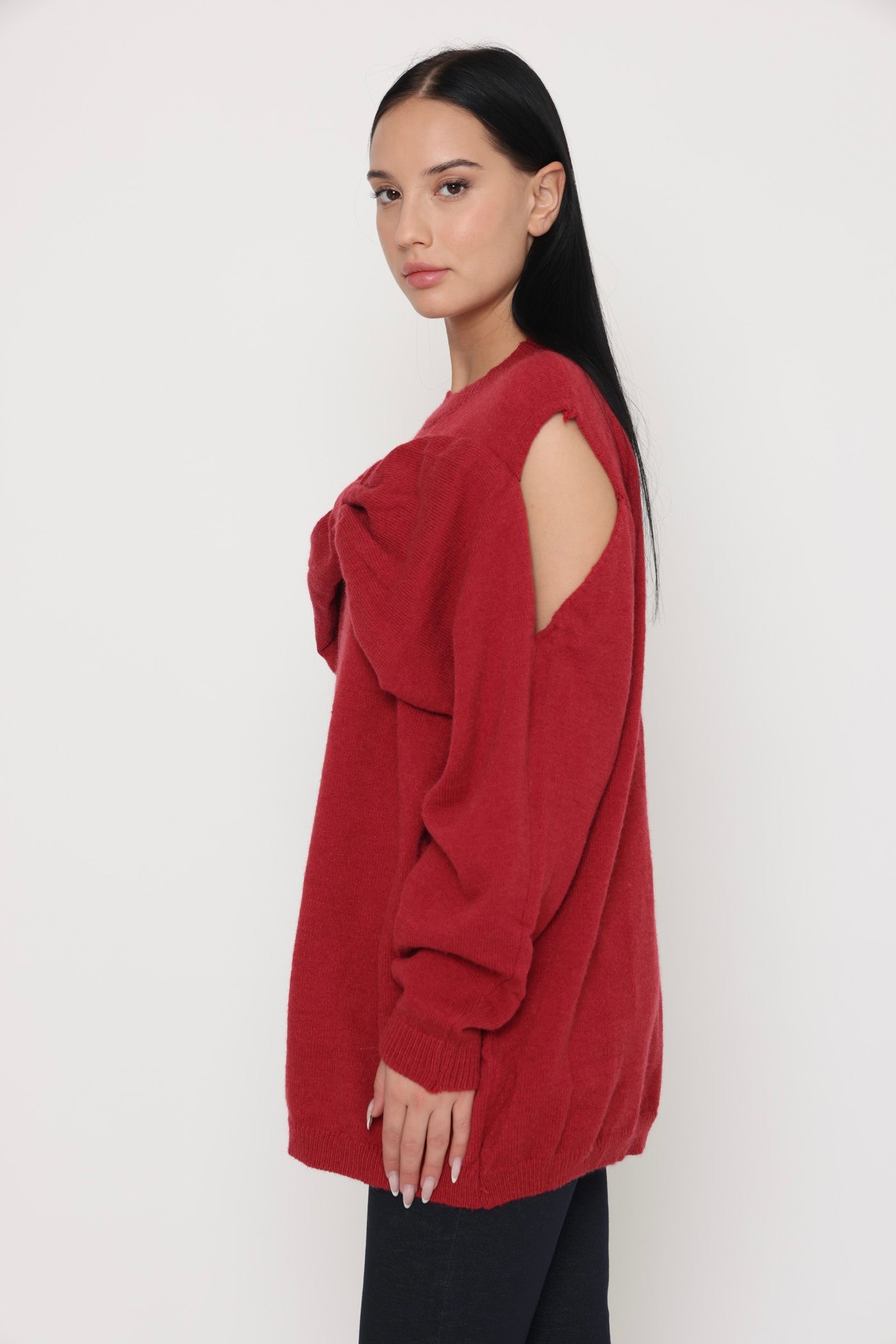 טוניקת פפיון אדום