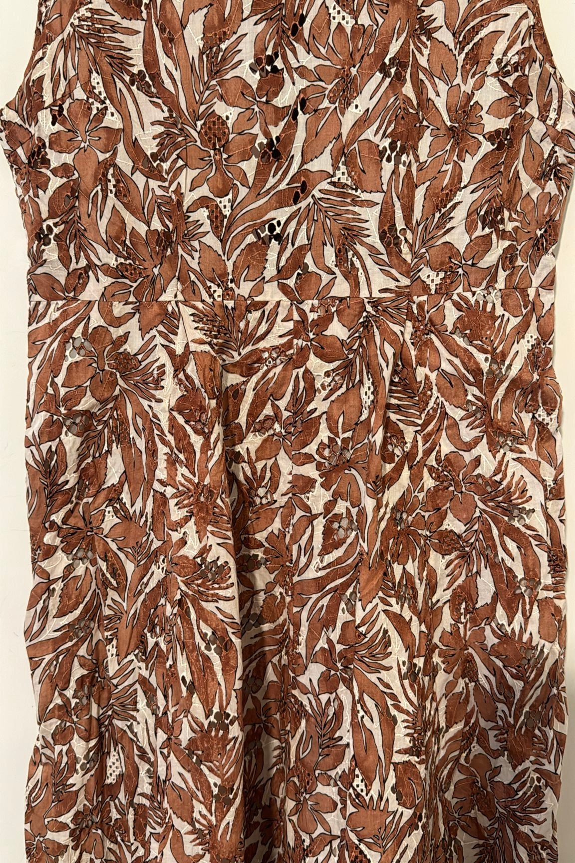 שמלת וינטג' פרחי שלכת