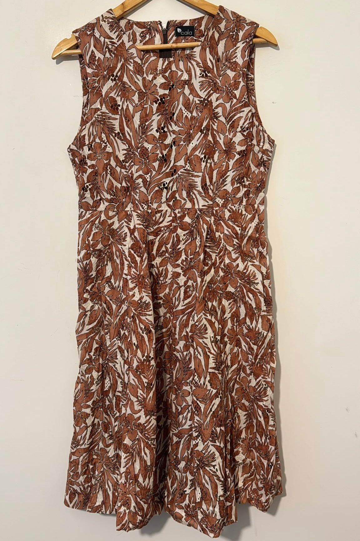 שמלת וינטג' פרחי שלכת