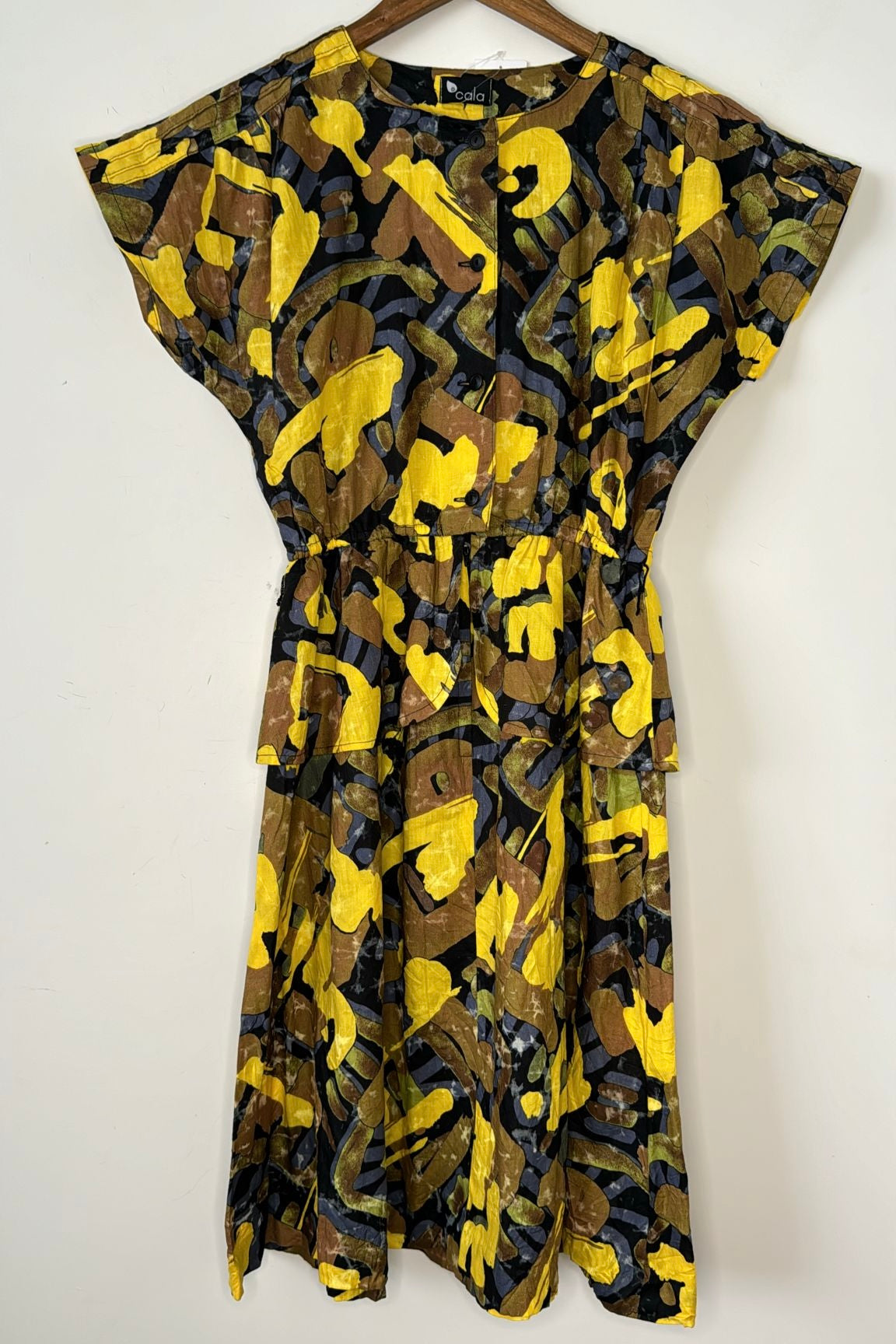 שמלת וינטג' מותן כפולה