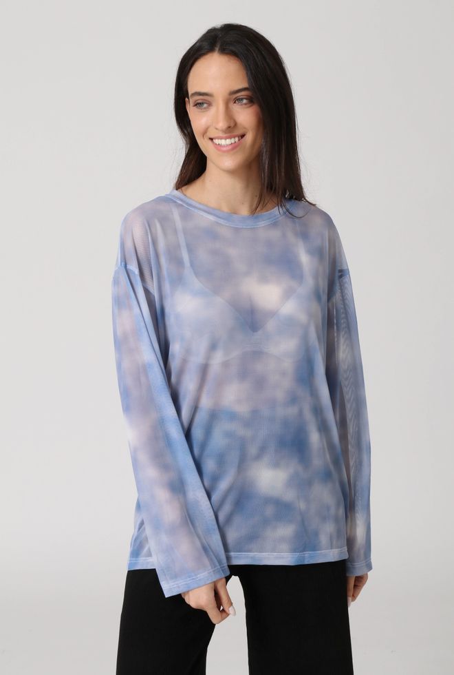 חולצה מבריקה פסטלים