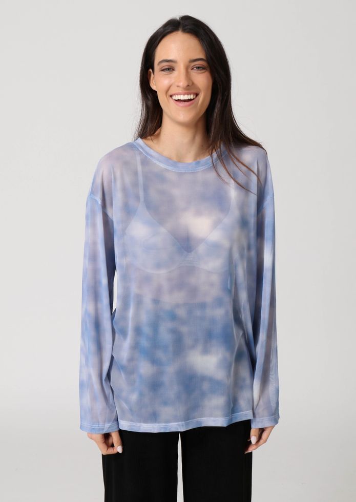 חולצה מבריקה פסטלים