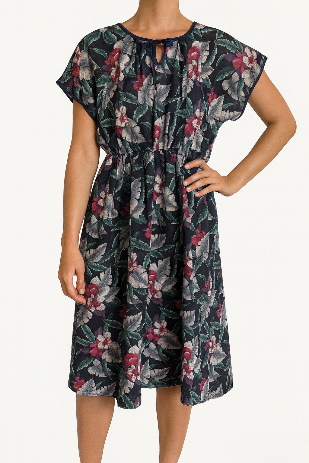 שמלת וינטג׳ טרופיקה