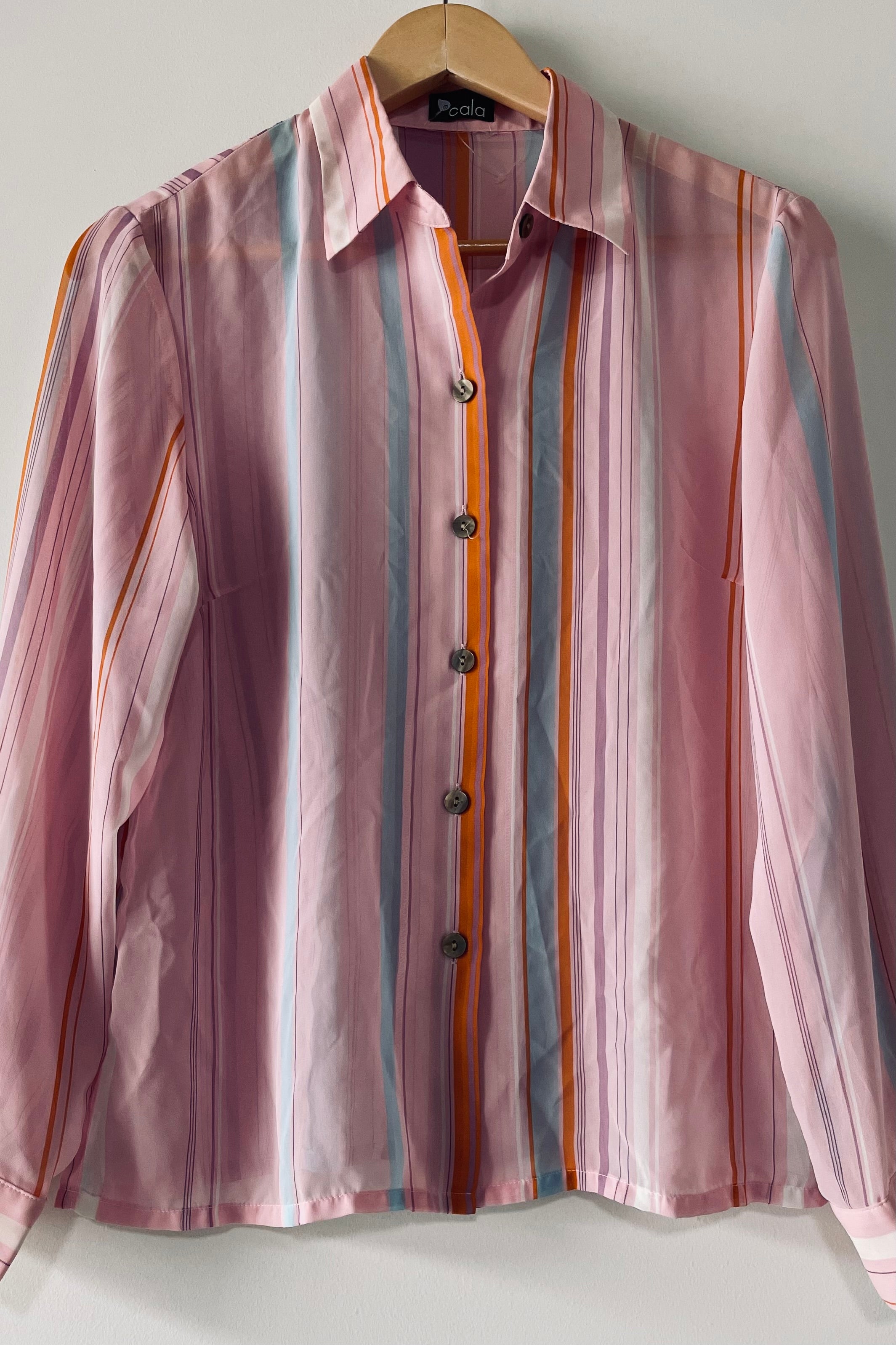 חולצת וינטג׳ ורוד פסטל