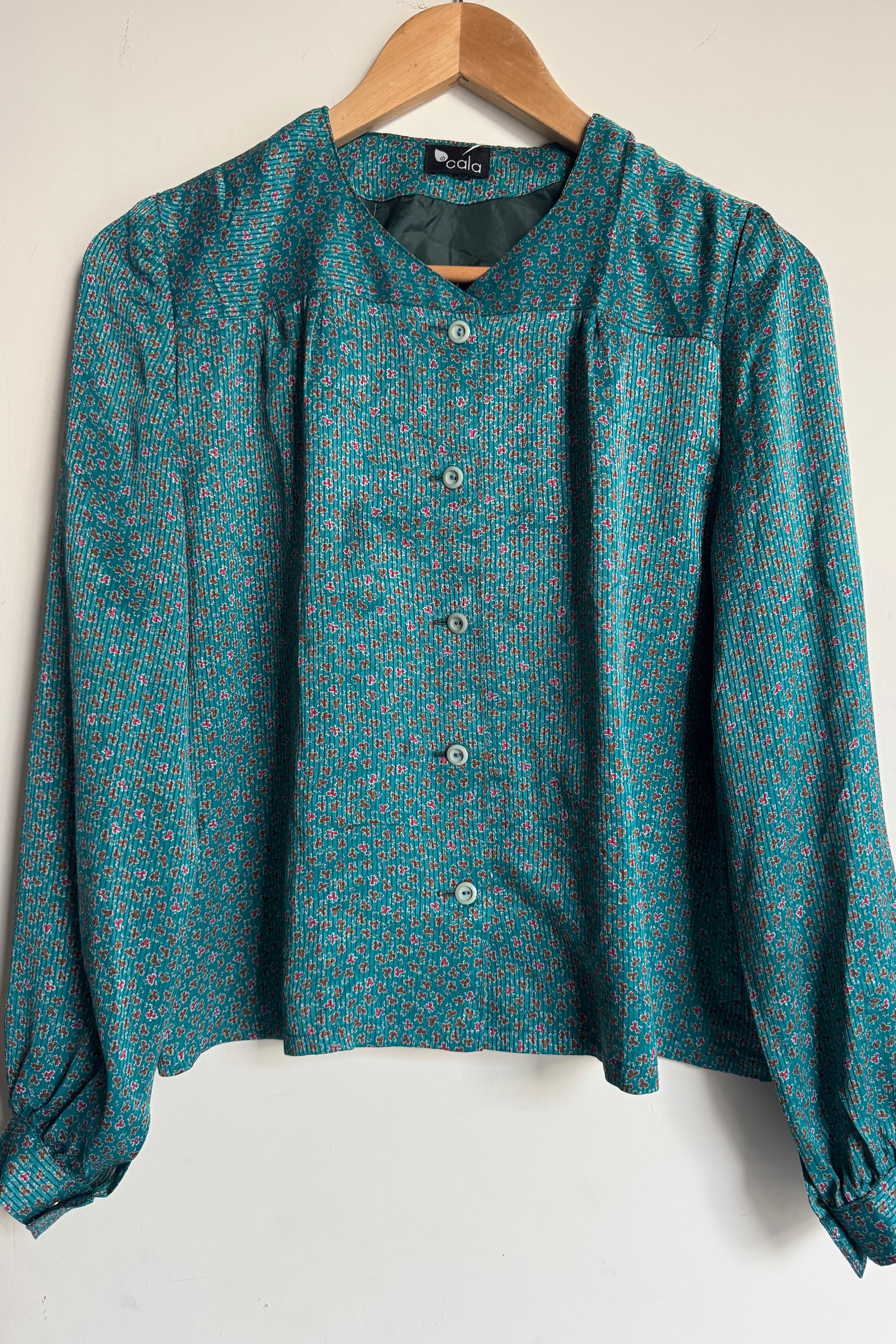 חולצת וינטג׳ תכלת