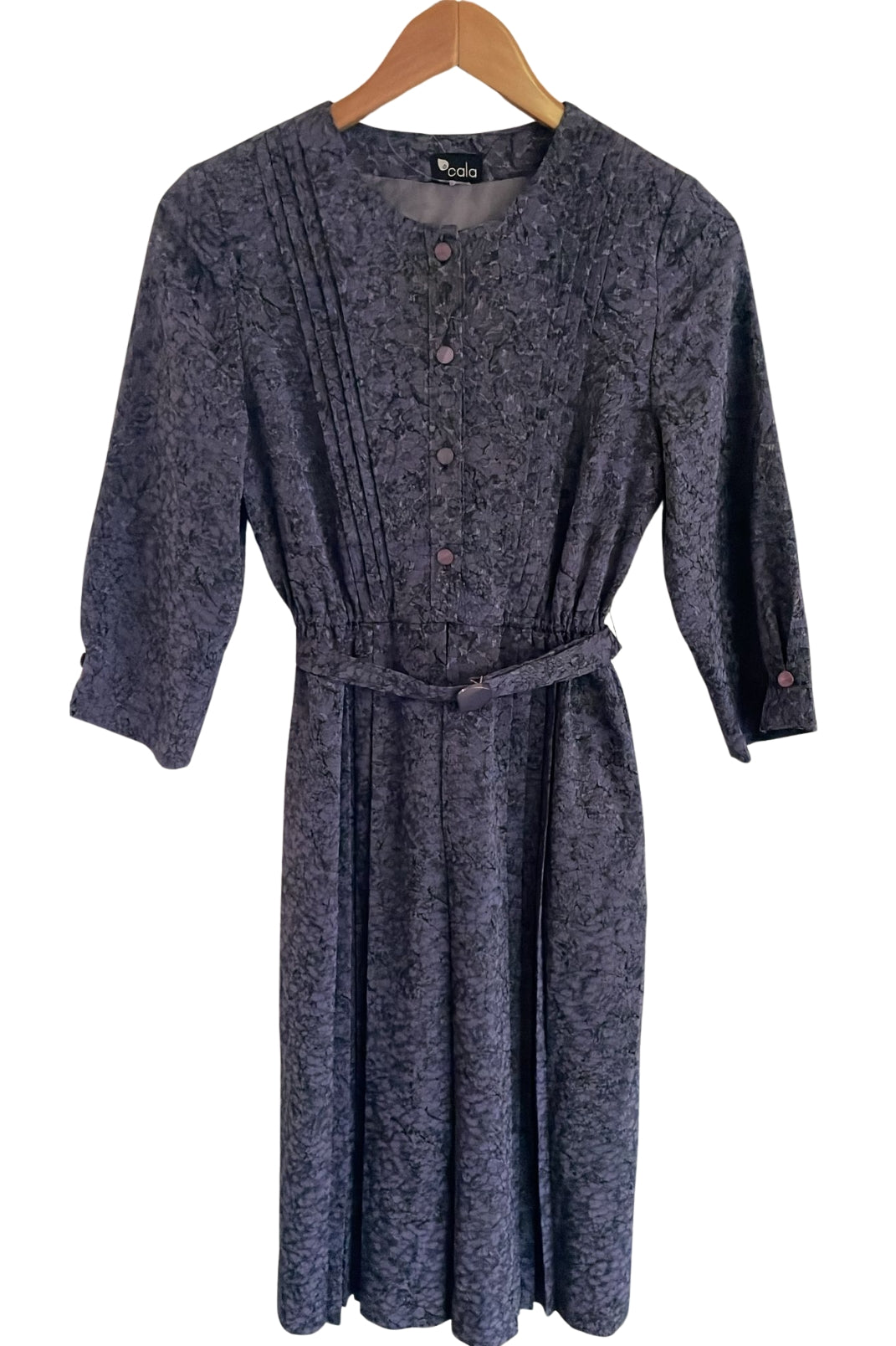 שמלת וינטג' גווני סגול