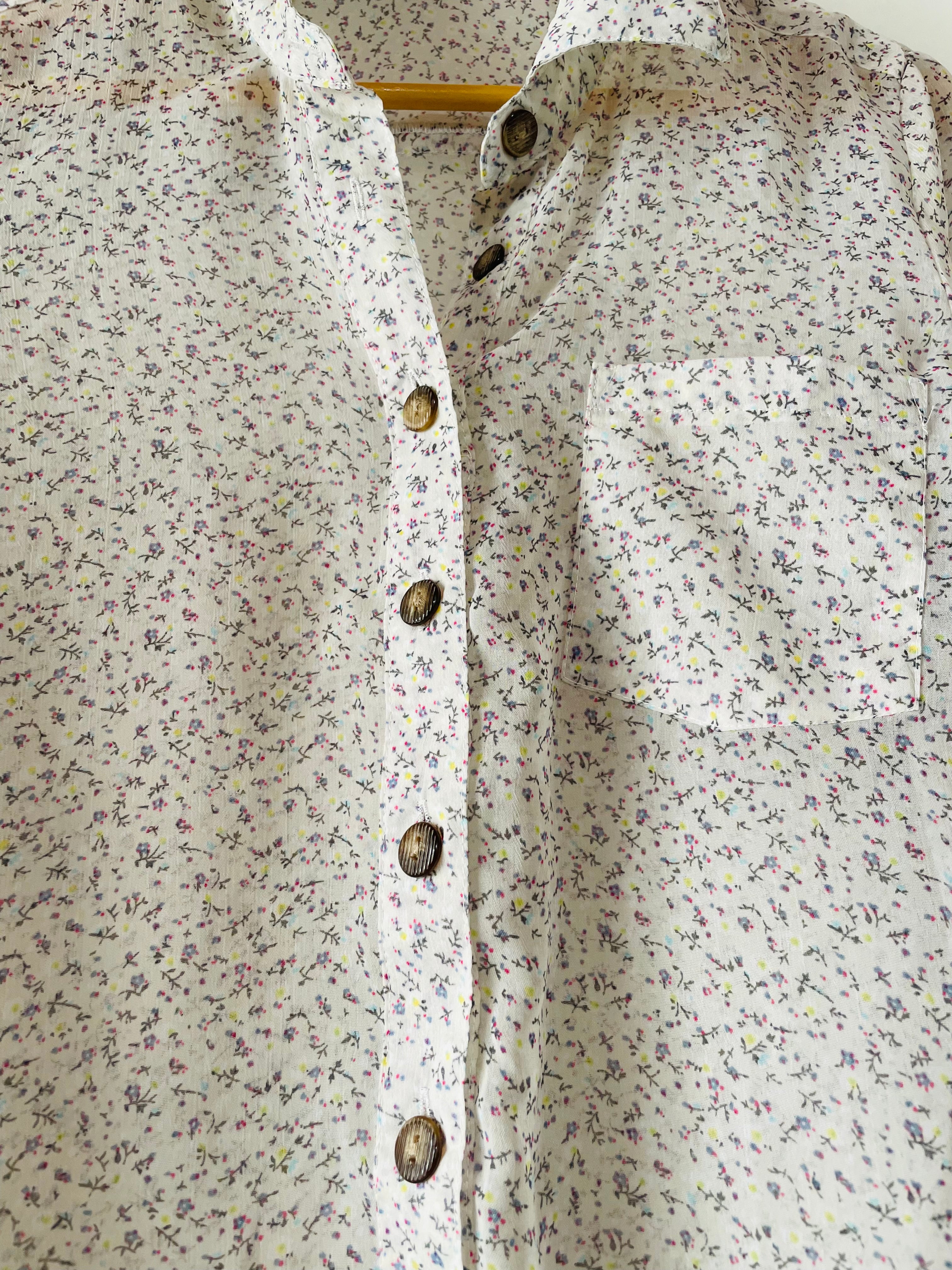 חולצת וינטג׳ אביב מסביב