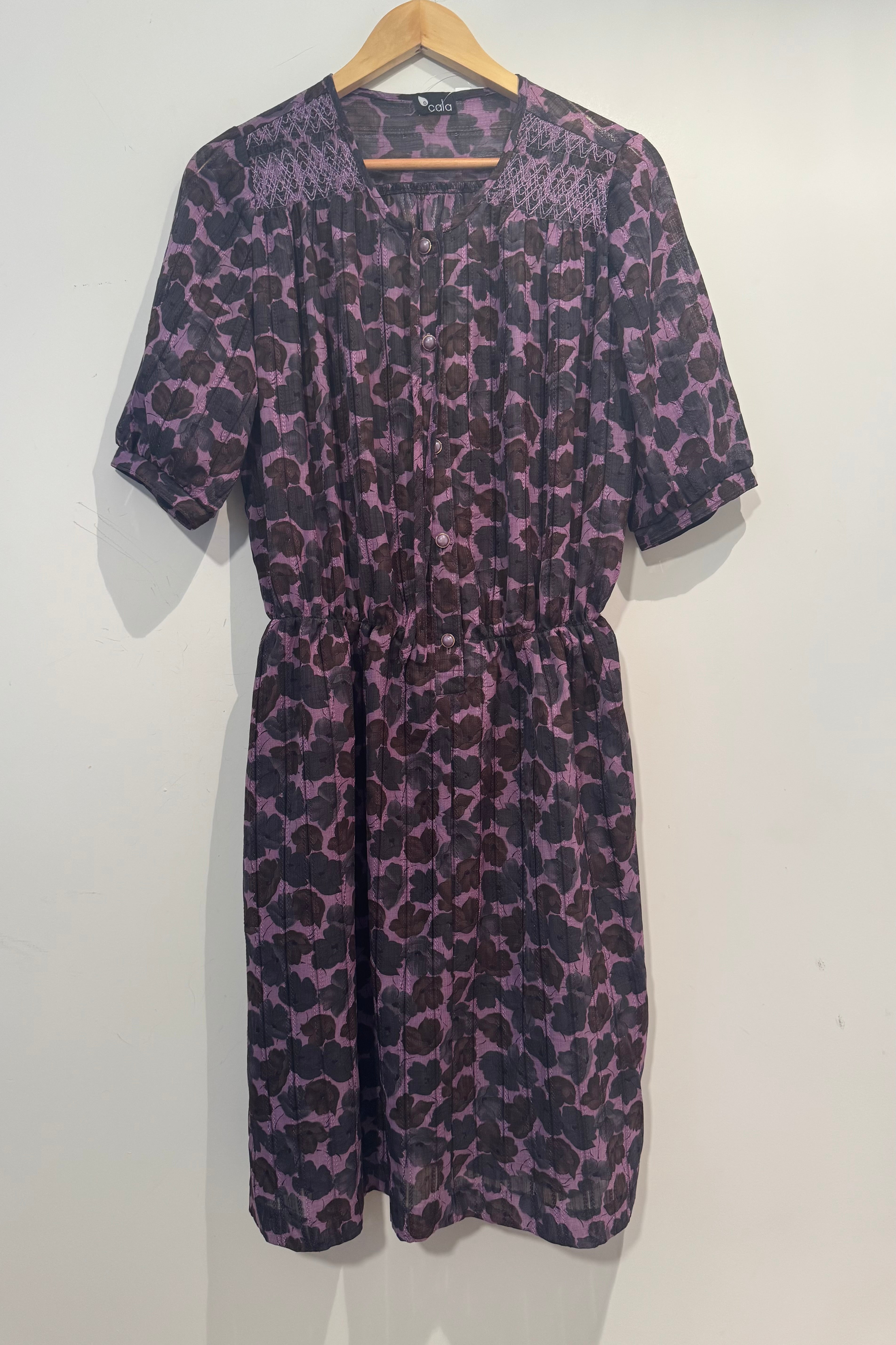 שמלת וינטג׳ ענבר