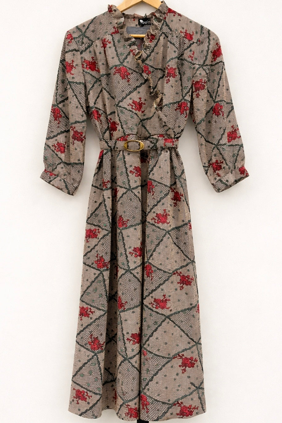 שמלת וינטג׳ יונתית