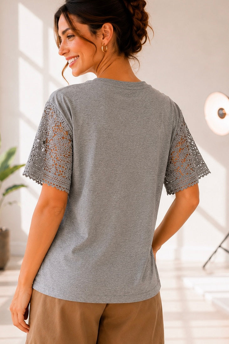חולצה פריחת אביב